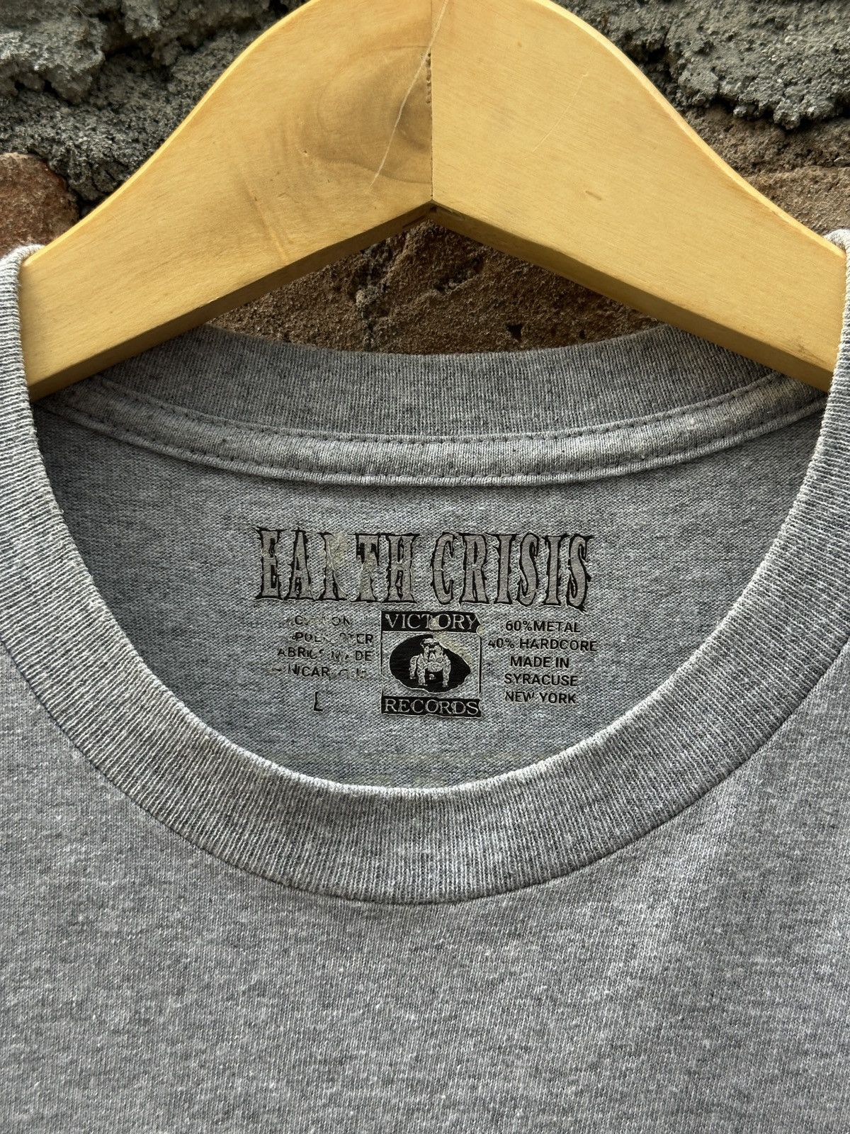 Band Tees Earth Crisis - Animal Liberation band tees VINTAGE Size US L / EU 52-54 / 3 - 3 Thumbnail