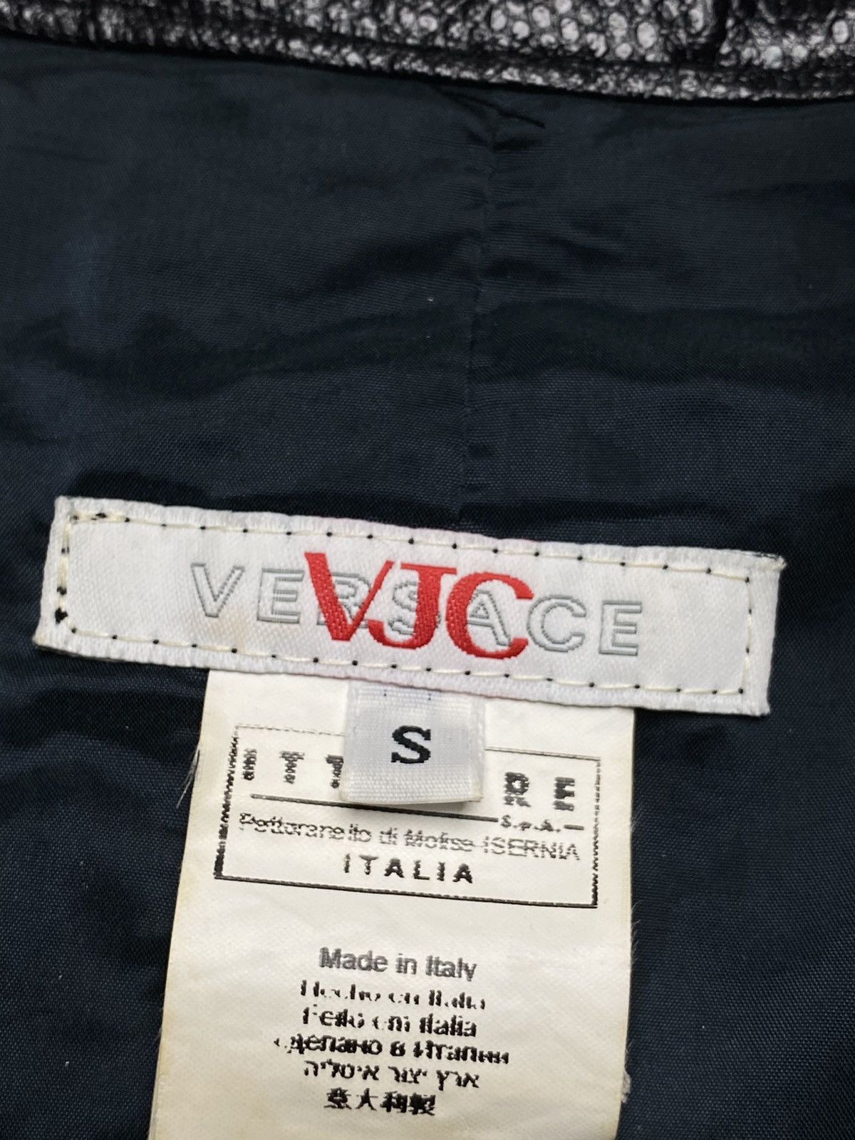 Versace Jeans Couture Vintage VJC Versace Jeans Couture Coated Linen Reptile S Size US S / EU 44-46 / 1 - 6 Thumbnail