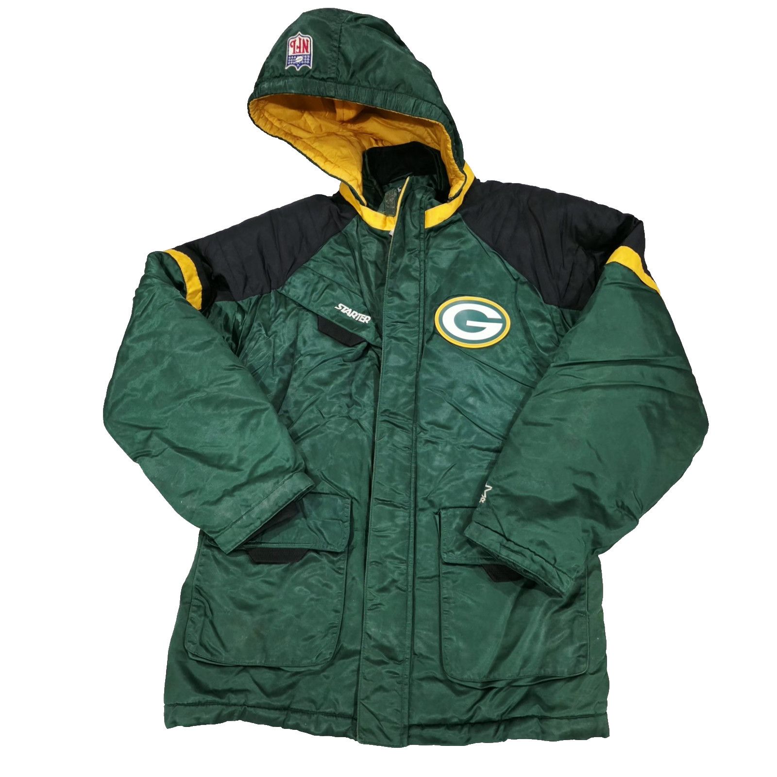 Starter Vintage Green Bay Packers NFL Pro Line STARTER Jacket XL Size US XL / EU 56 / 4 - 1 Thumbnail