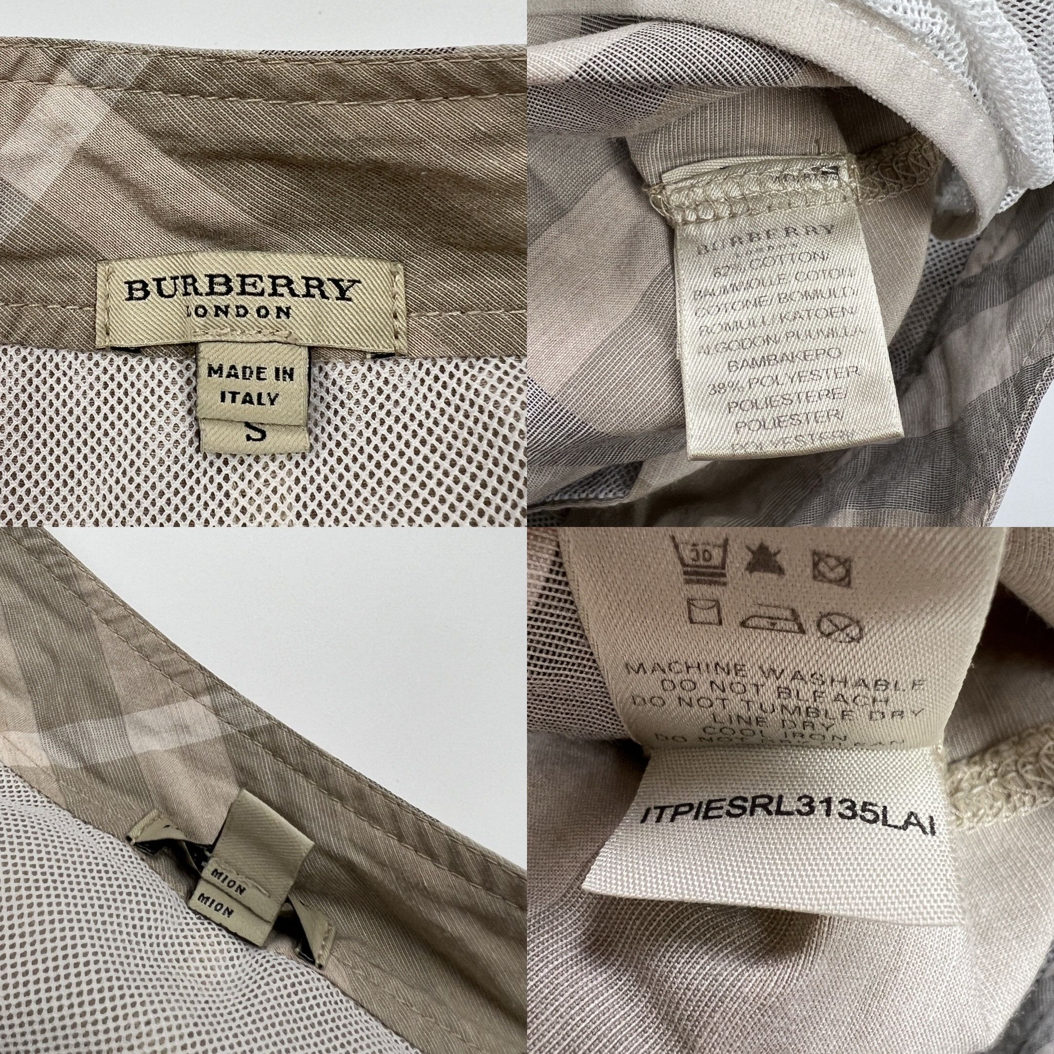 Burberry Vintage Burberry Nova Check Plaid Shorts Size US 30 / EU 46 - 5 Thumbnail