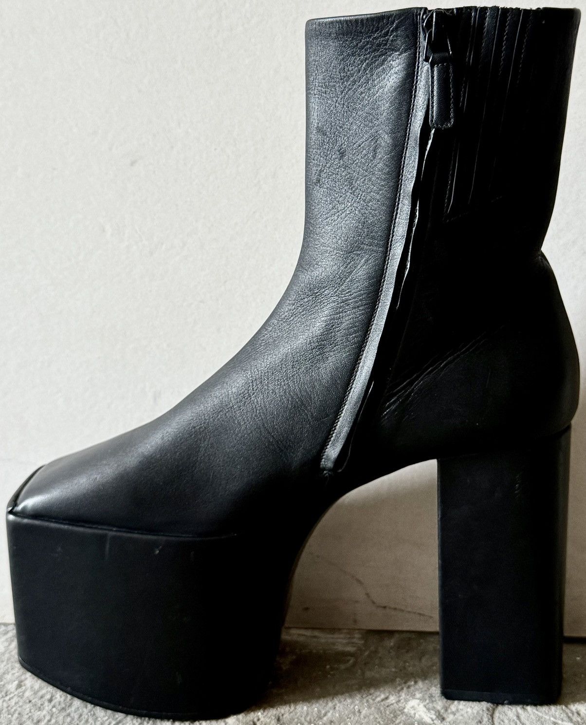 Balenciaga Balenciaga - Demna - FW16 - Runway Platform Boots -Calf Skin Size US 8 / IT 38 - 14 Thumbnail