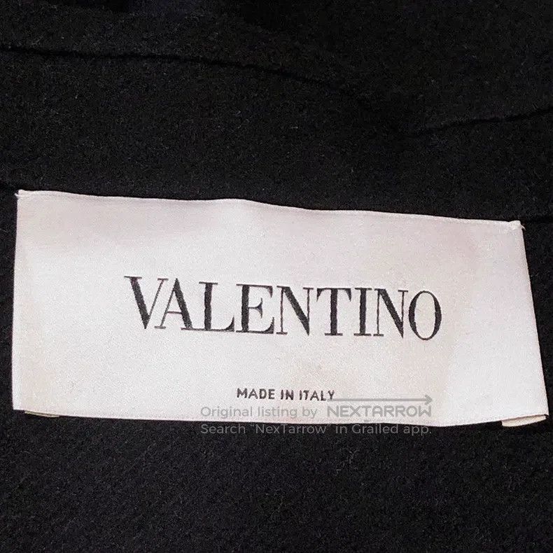 Valentino Valentino Black high-waisted wool coat Size S / US 4 / IT 40 - 7 Thumbnail