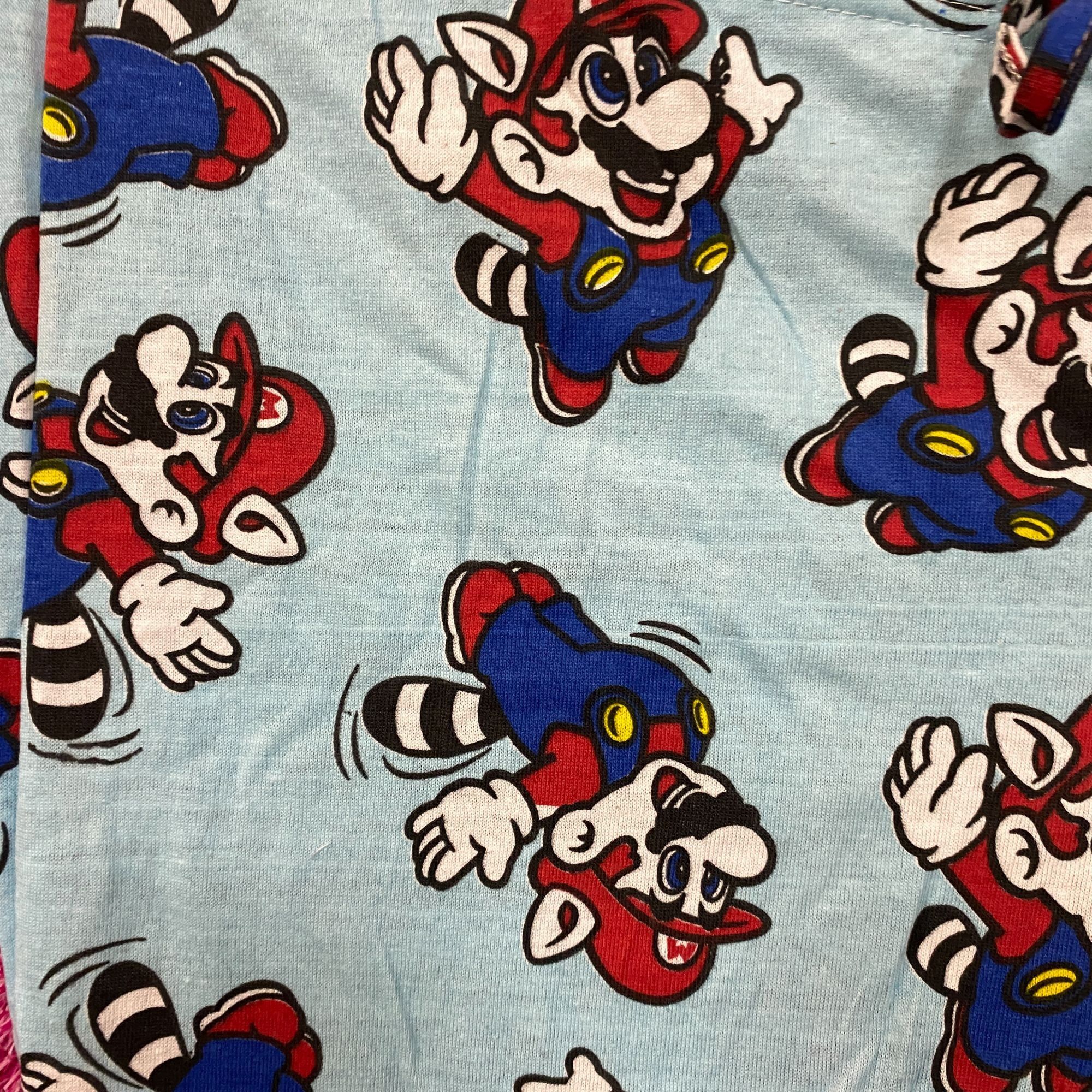 Nintendo Nintendo Super Mario Bros. 3 Tanooki Suit Pajama Lounge Pant Size US 36 / EU 52 - 2 Thumbnail