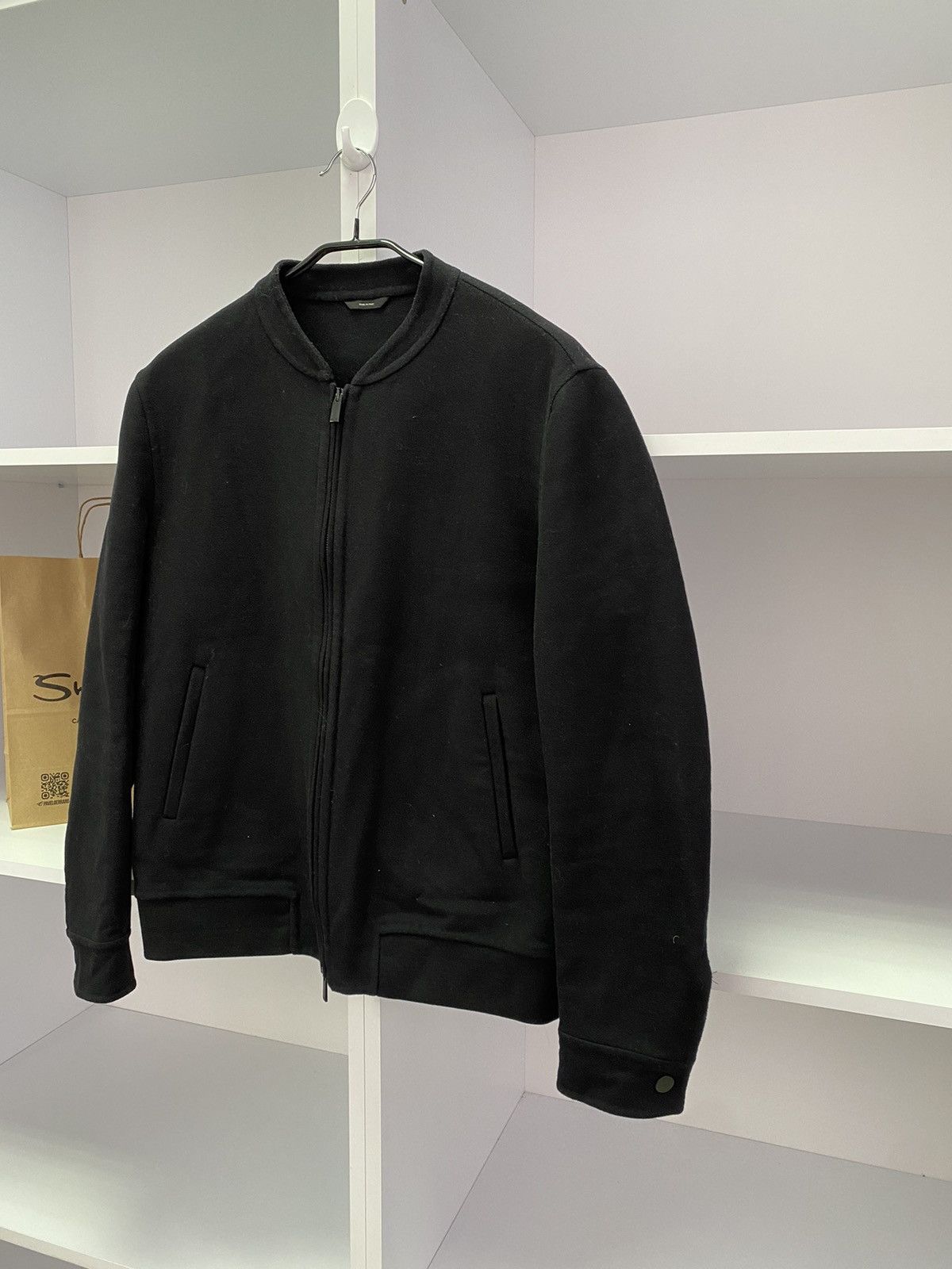 Designer × Fendi × Vintage Vintage Fendi Black Luxury Bomber Jacket Size US M / EU 48-50 / 2 - 4 Thumbnail