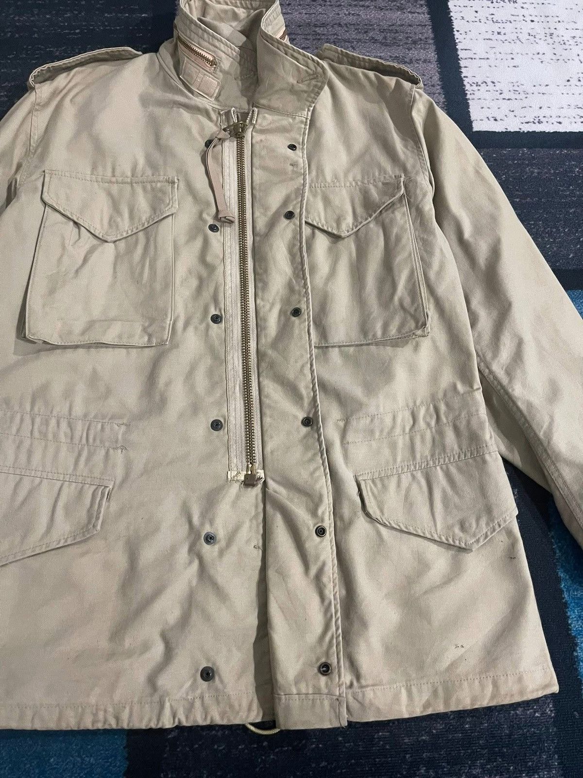 Alpha Industries Vintage 80s Alpha Industries Field Jacket Size US M / EU 48-50 / 2 - 10 Thumbnail