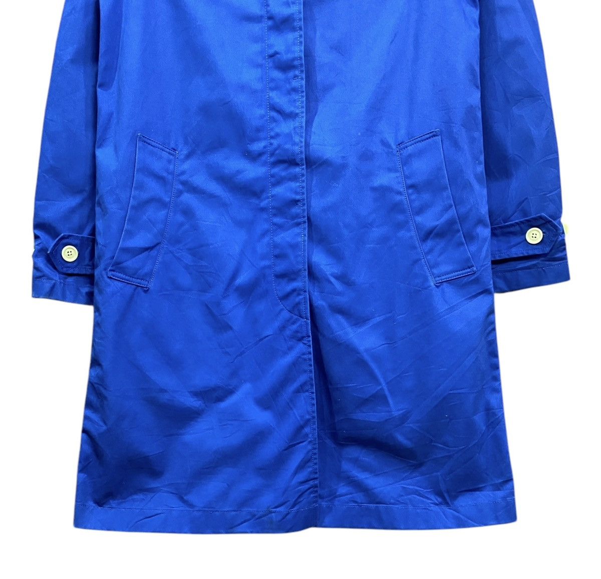 Designer × If Only Was True Rare LA MARINE FRANCAISE Long Coat Button Size S / US 4 / IT 40 - 3 Thumbnail