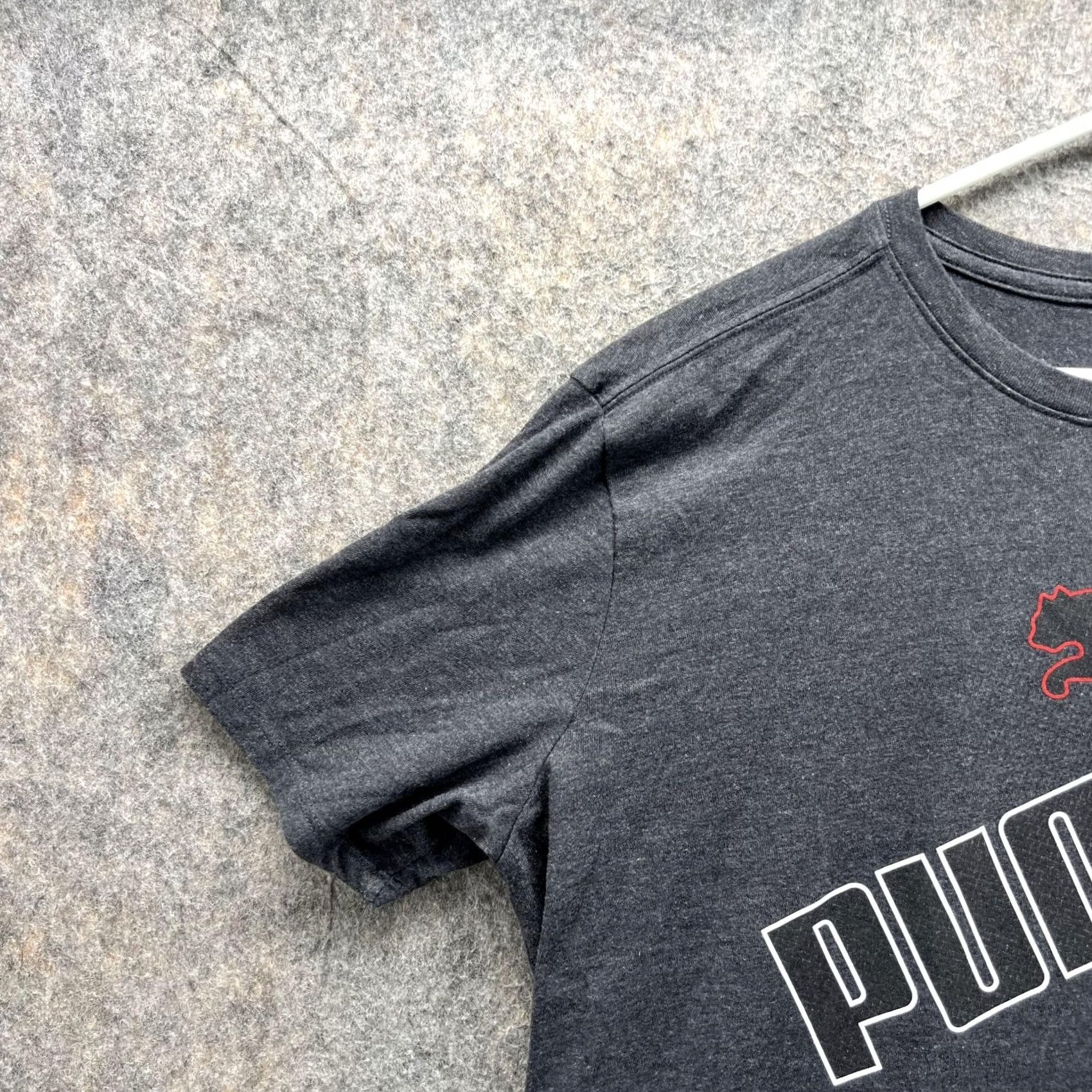 Puma Puma Shirt Men Large Adult Gray Casual Tee Outdoors Crewneck Cotton Logo Decade Outdoor All Seasons Size US L / EU 52-54 / 3 - 3 Thumbnail