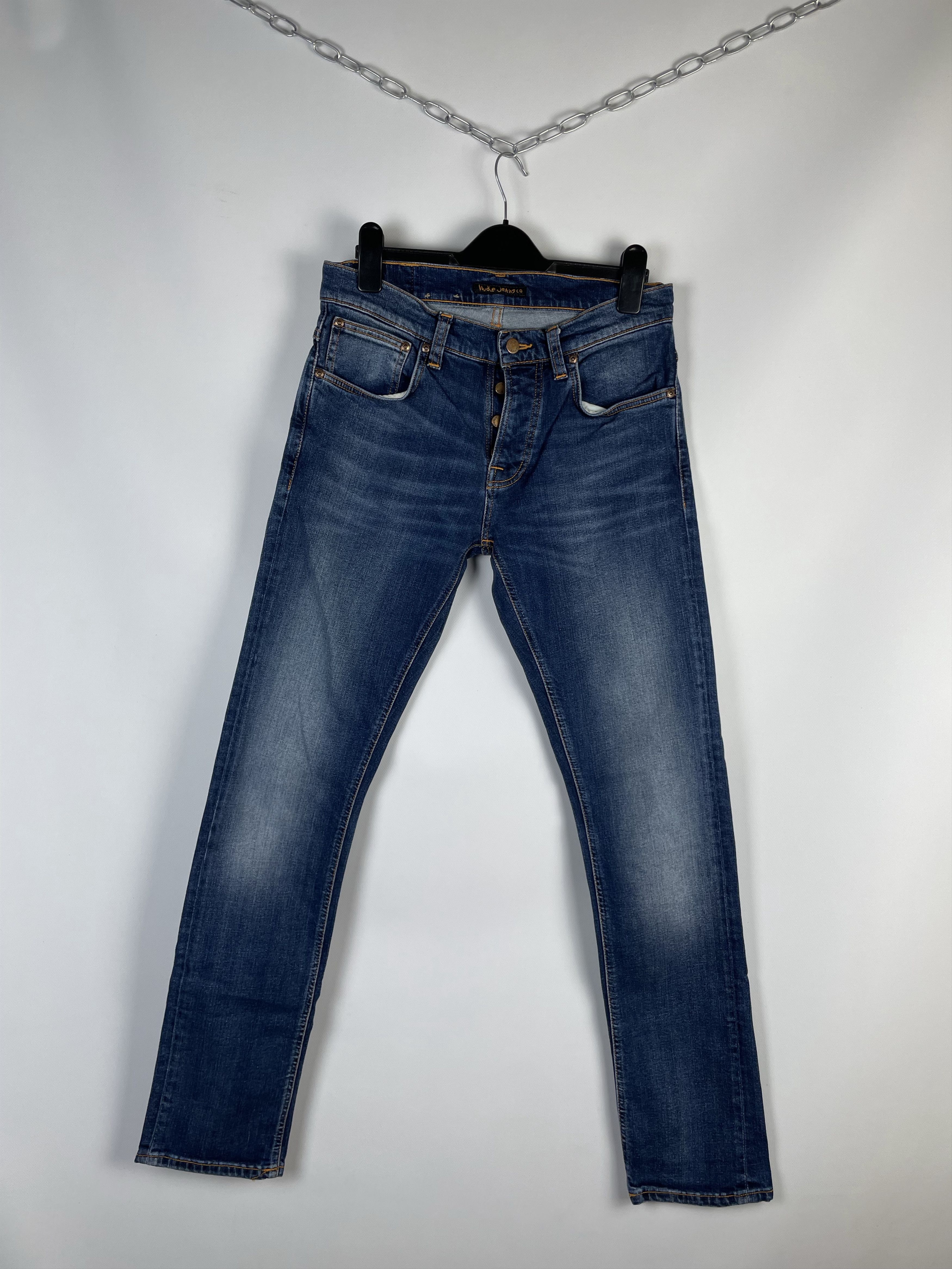 Japanese Brand Nudie Jeans Vintage Mens Denim Pants Size US 32 / EU 48 - 6 Thumbnail