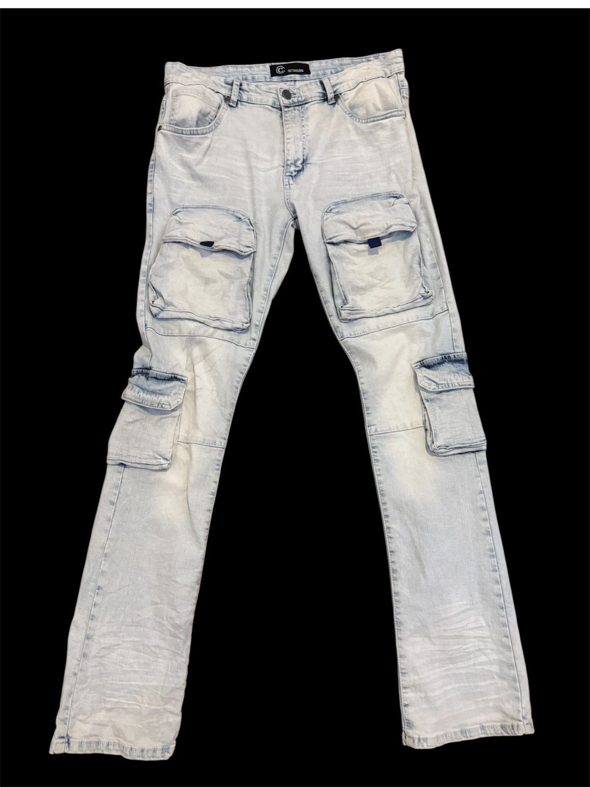 Other Octagon Stacked Jeans Size US 34 / EU 50 - 1 Thumbnail