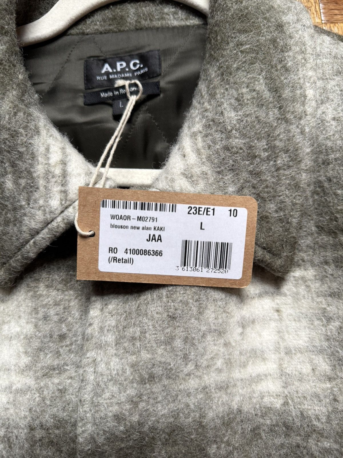 A.P.C. A.P.C. Alan Jacket Wool Size US L / EU 52-54 / 3 - 4 Thumbnail