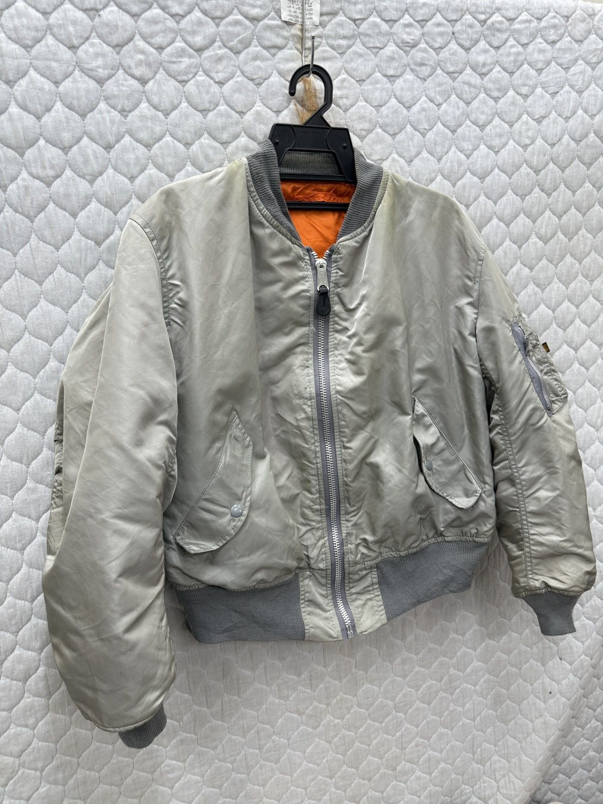 Alpha Industries 🔥🔥💥STEALS VTG ALPHA INDUSTRIES MA1 BOMBER JACKET Size US L / EU 52-54 / 3 - 2 Thumbnail