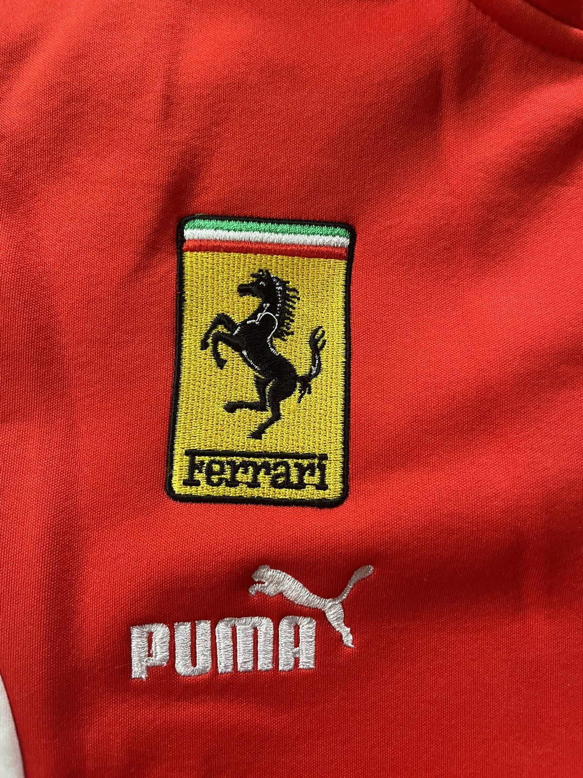 Puma Vintage Ferrari Challenge Light Jacket Size XXS / US 00 / IT 34 - 6 Thumbnail