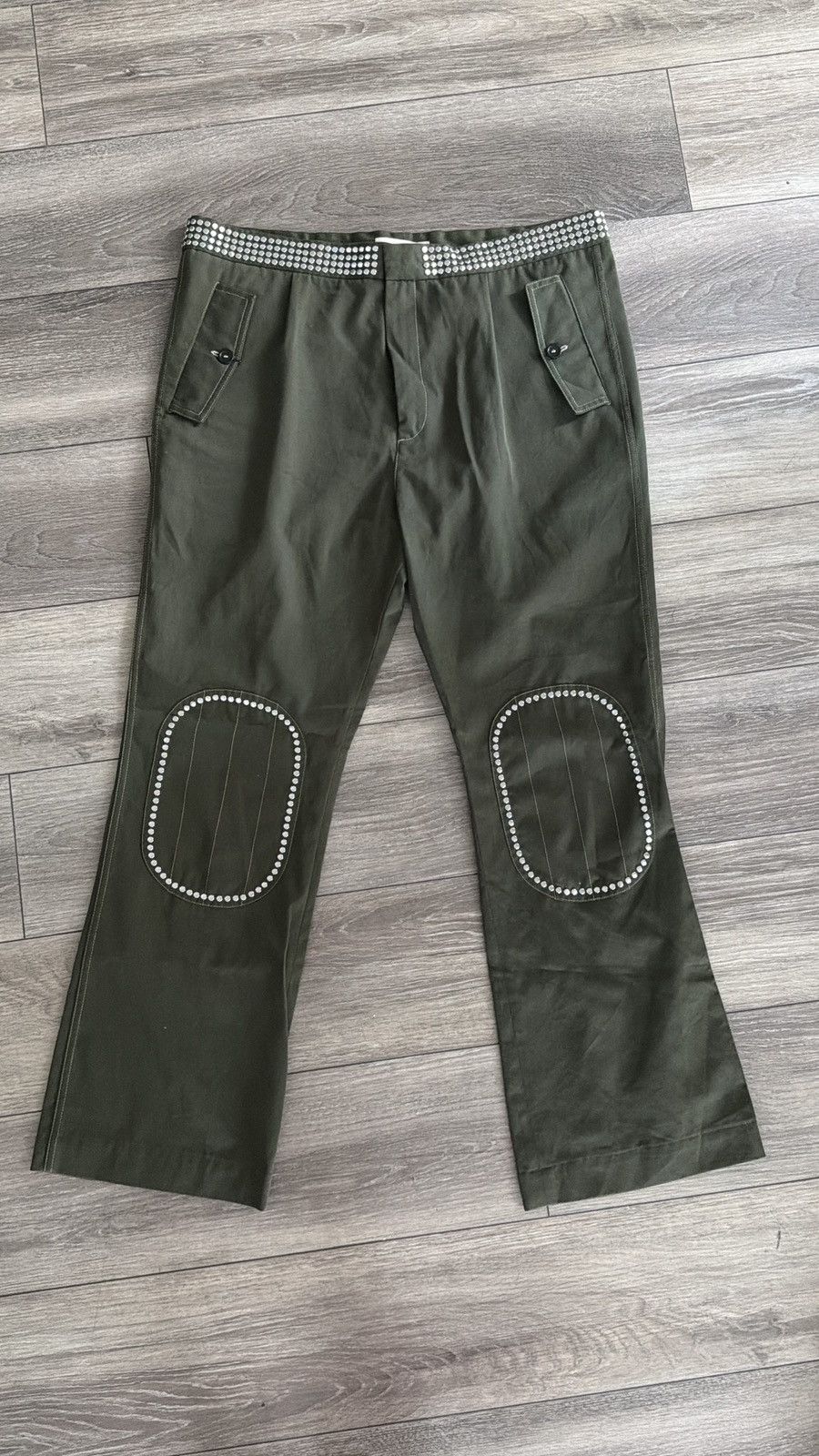 Wales Bonner Wales Bonner Studded Trousers Size US 36 / EU 52 - 1 Thumbnail