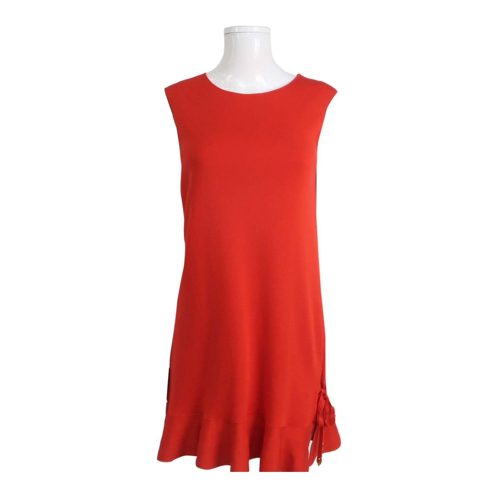 Louis Vuitton Louis Vuitton Cashmere Blend Ruffle Dress L Size L / US 10 / IT 46 - 1 Thumbnail