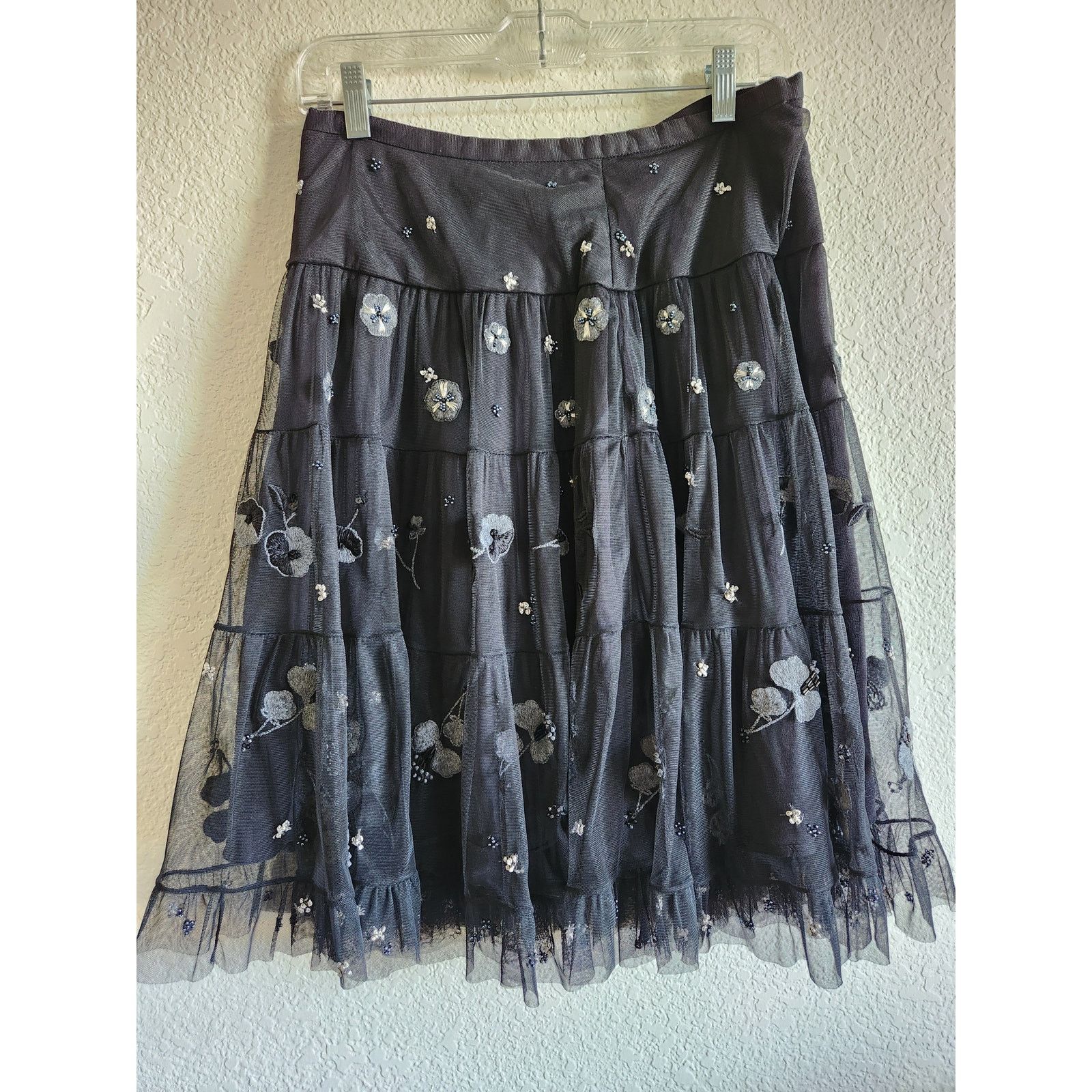 Bcbgmaxazria BCBG Maxazria Women's Beaded Skirt-Sm Size 26" / US 2 / IT 38 - 1 Thumbnail