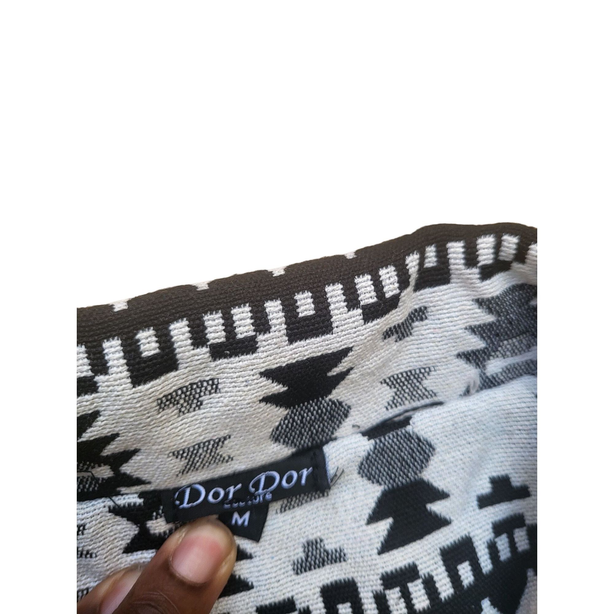 Other Dor Dor Couture Peacoat Sz M Southwestern Art Patchwork Cott Size M / US 6-8 / IT 42-44 - 9 Thumbnail