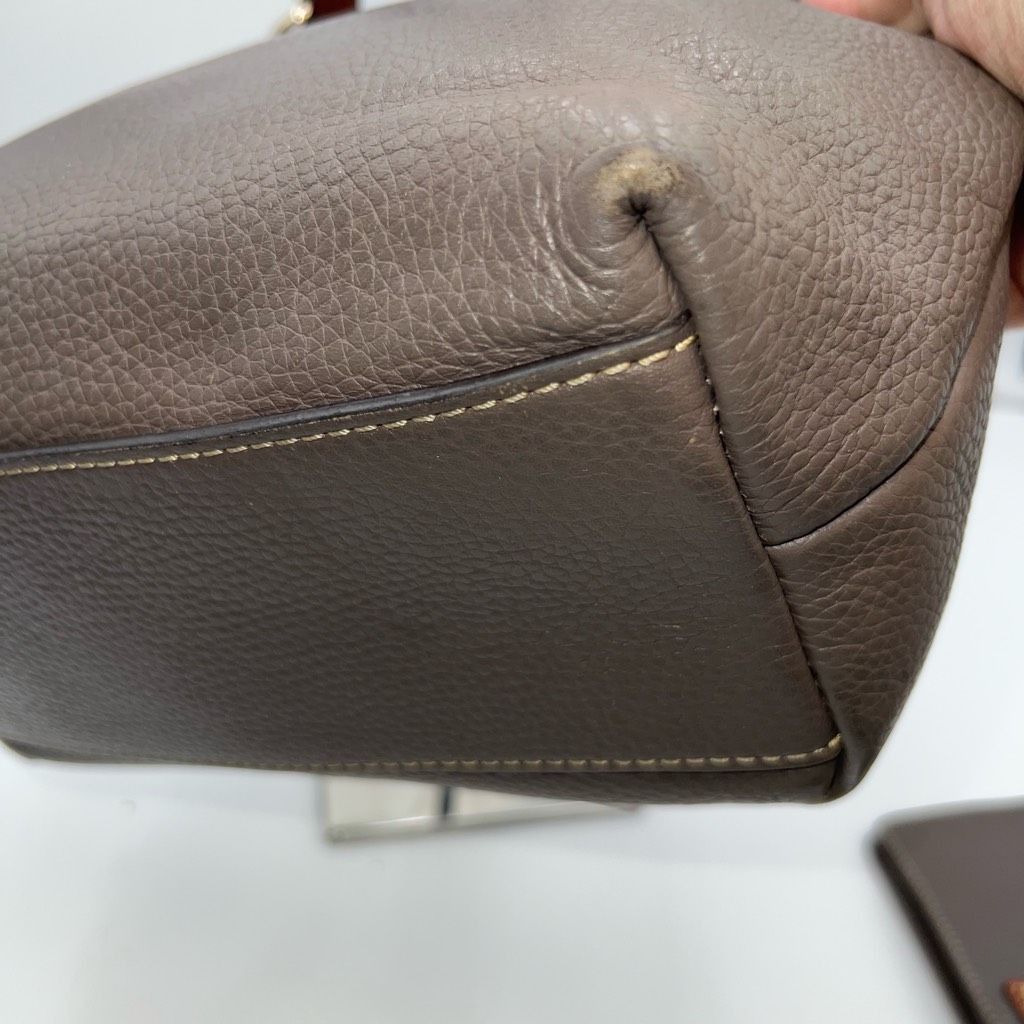 Dooney & Bourke Dooney & Bourke Pebble Grain Zipper Pocket Sac with matching Wallet Size ONE SIZE - 8 Thumbnail
