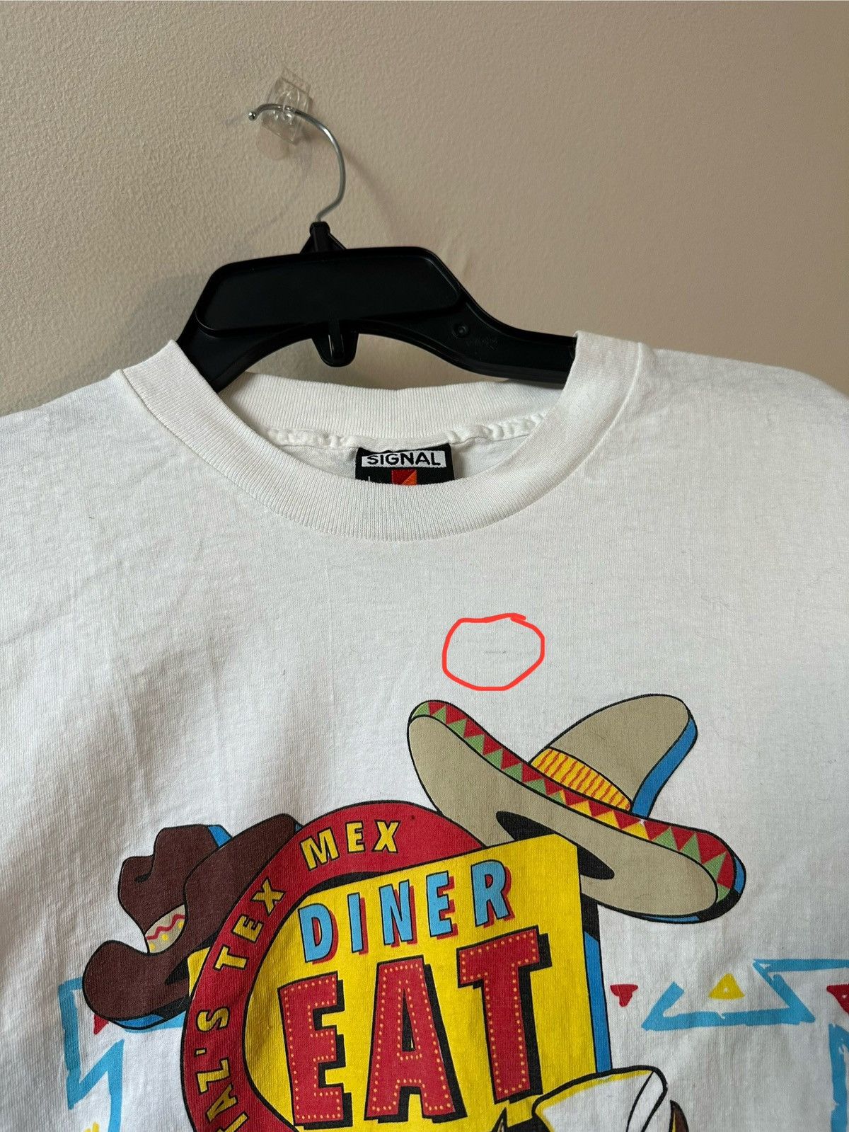 Vintage Vintage Looney Tunes Taz Tee Shirt Tex Mex Hot 1994 90s L Size US L / EU 52-54 / 3 - 3 Thumbnail