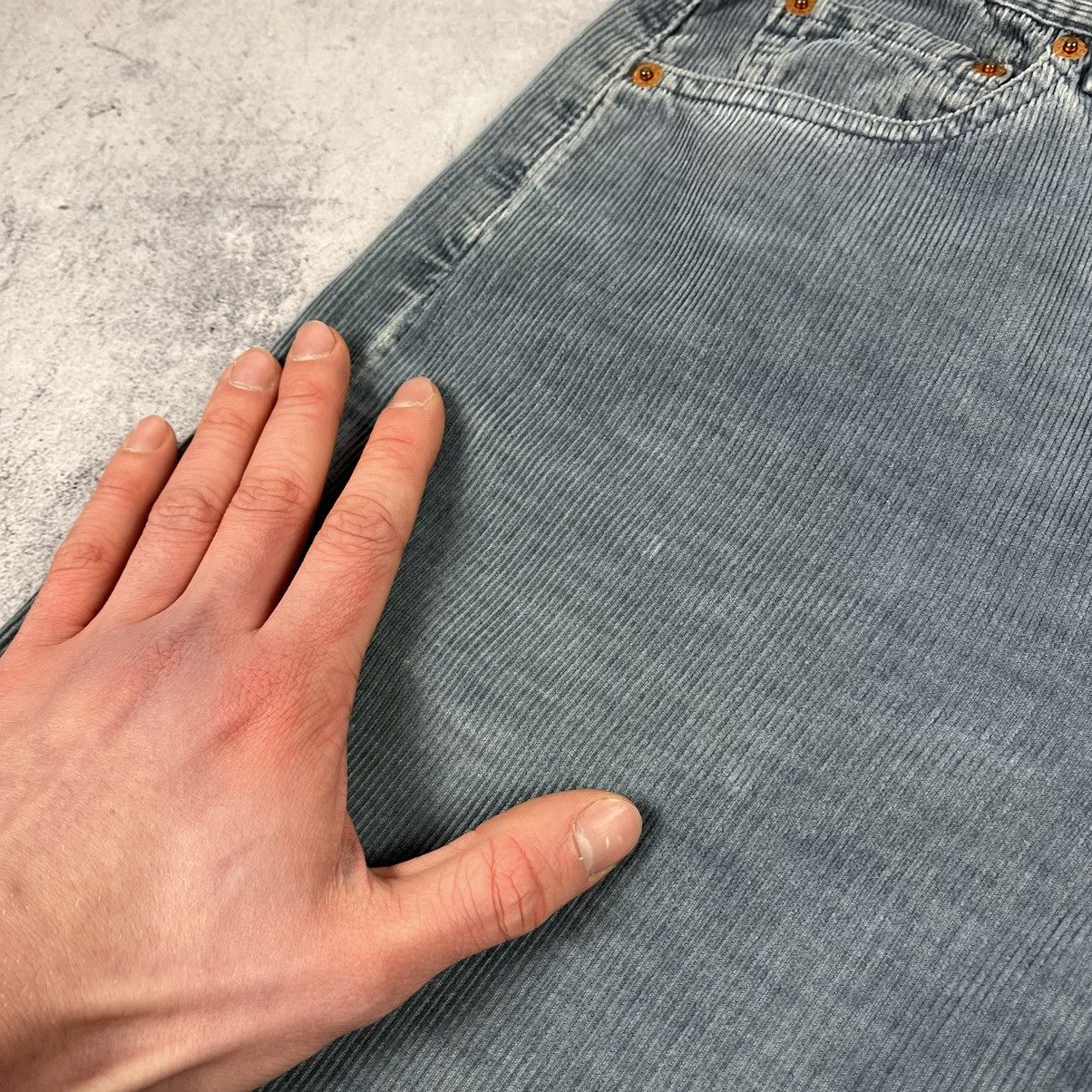 Levi's Vintage Levis 551 velvet white tab corduroy pants 90’s Size US 29 - 17 Thumbnail