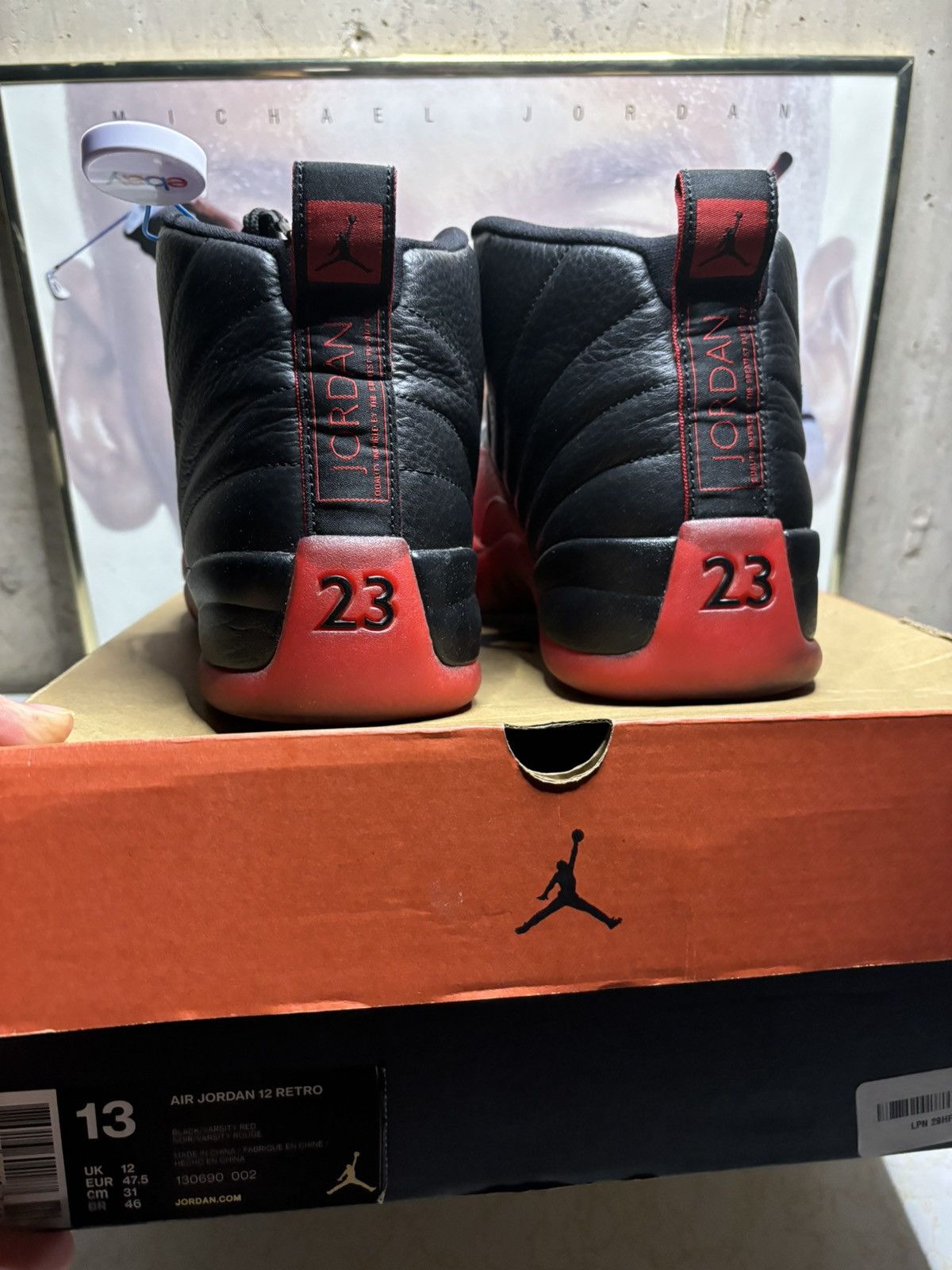 Jordan Brand Jordan Retro 12 ‘flu game’ Size US 13 / EU 46 - 7 Thumbnail