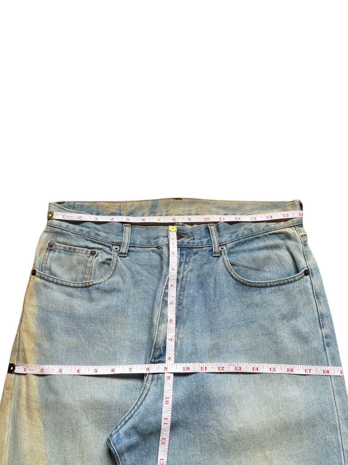 Converse × Japanese Brand Vintage Converse Rusty Mud Wash Loose Baggy Jeans Size US 32 / EU 48 - 12 Thumbnail