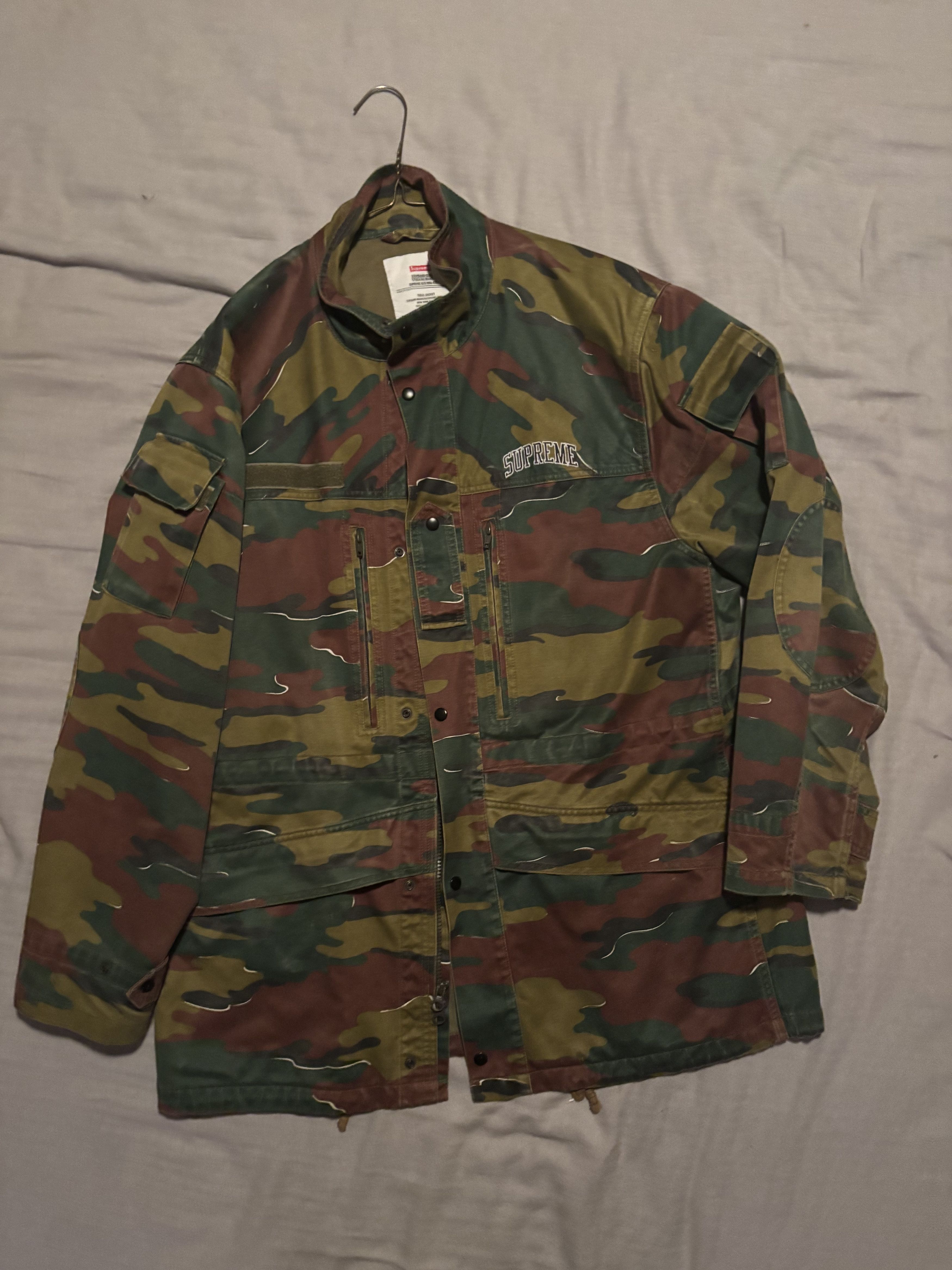 Supreme Supreme FW 13 Field Parka Jacket Urban Camo (Red Camo
