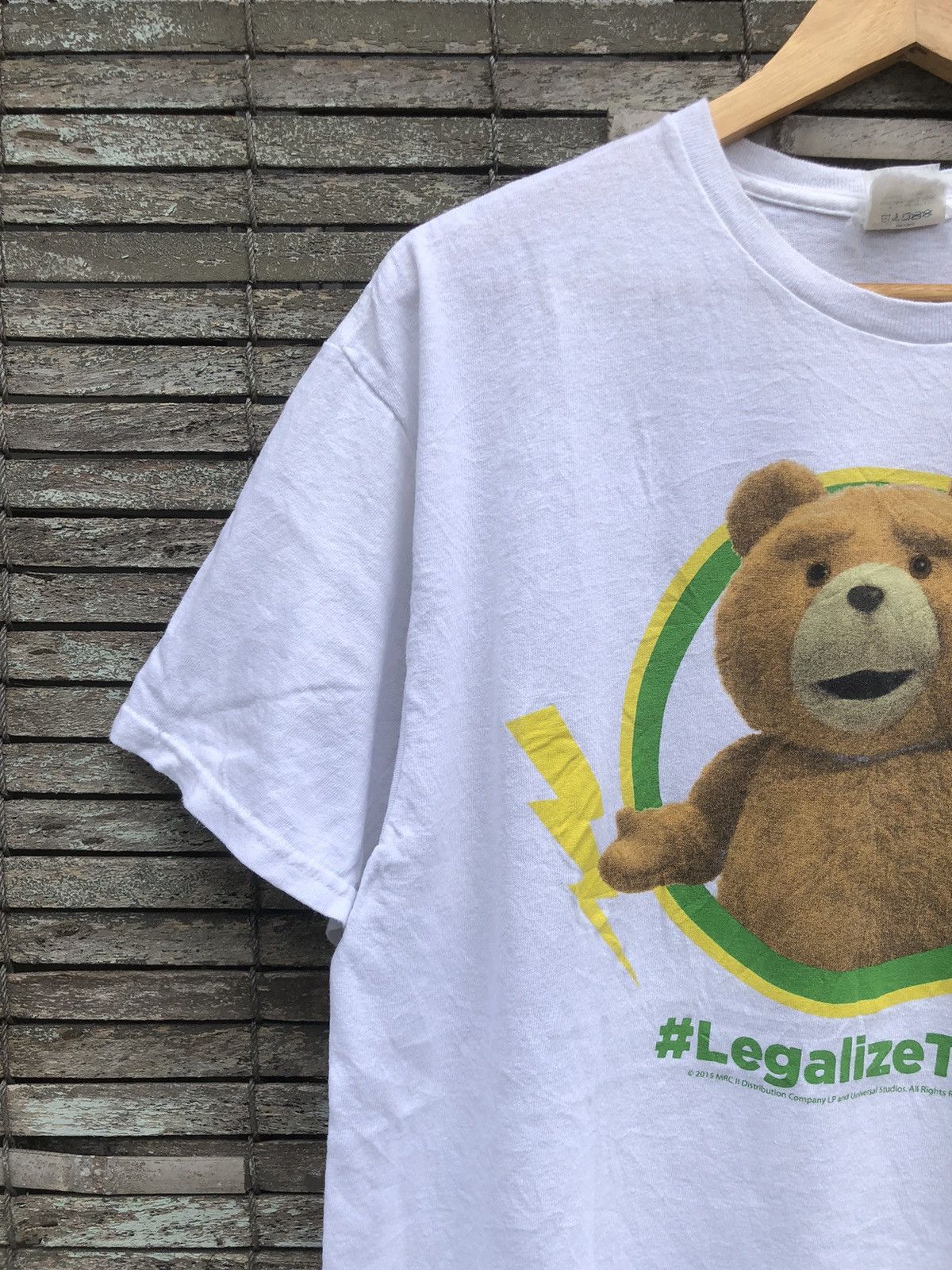 Vintage Vintage Y2K TED Movie #LegalizeTed Movie Tshirt Size US L / EU 52-54 / 3 - 5 Thumbnail