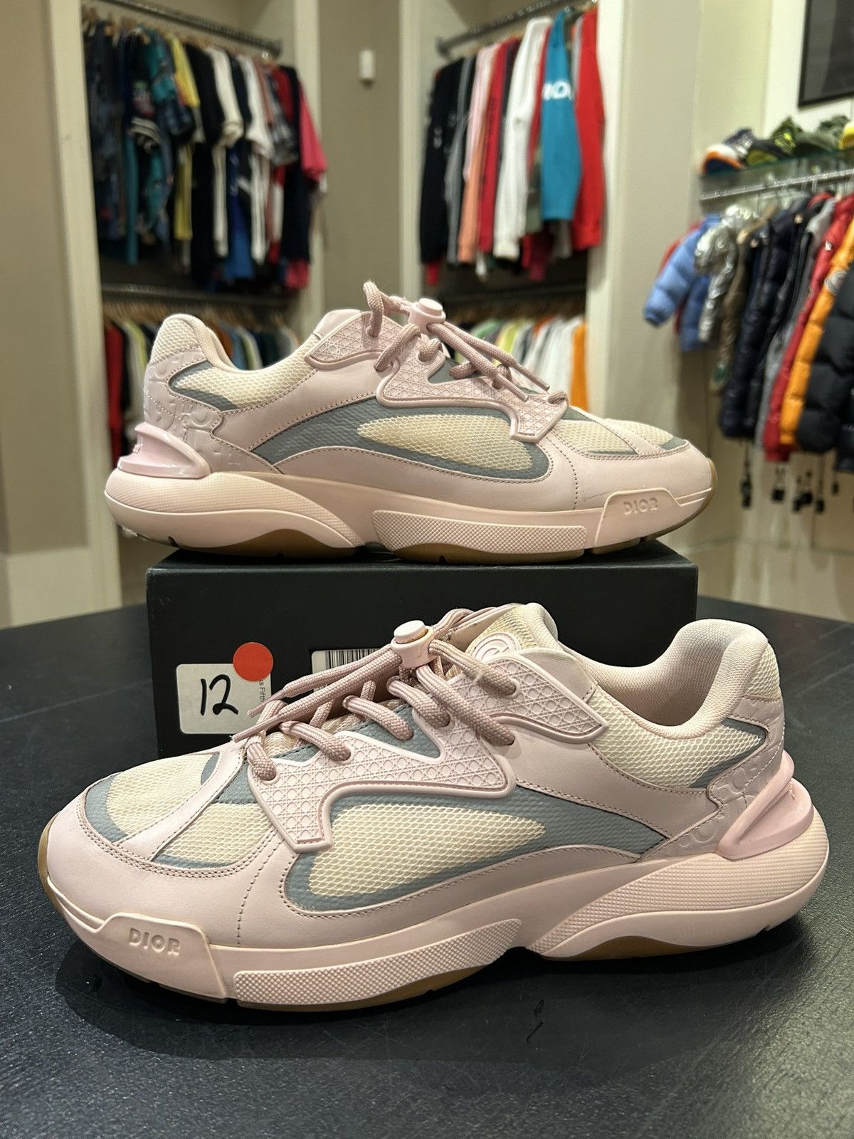 Dior Dior B24 Pale Pink Size US 10 / EU 43 - 1 Thumbnail