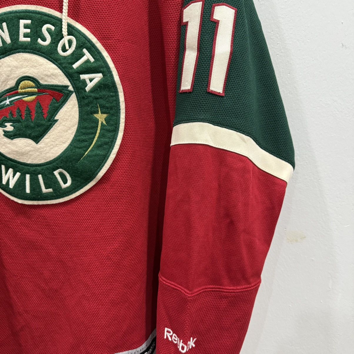 NHL Minnesota Wild Reebok Hockey 2012 Jersey Size US S / EU 44-46 / 1 - 5 Thumbnail