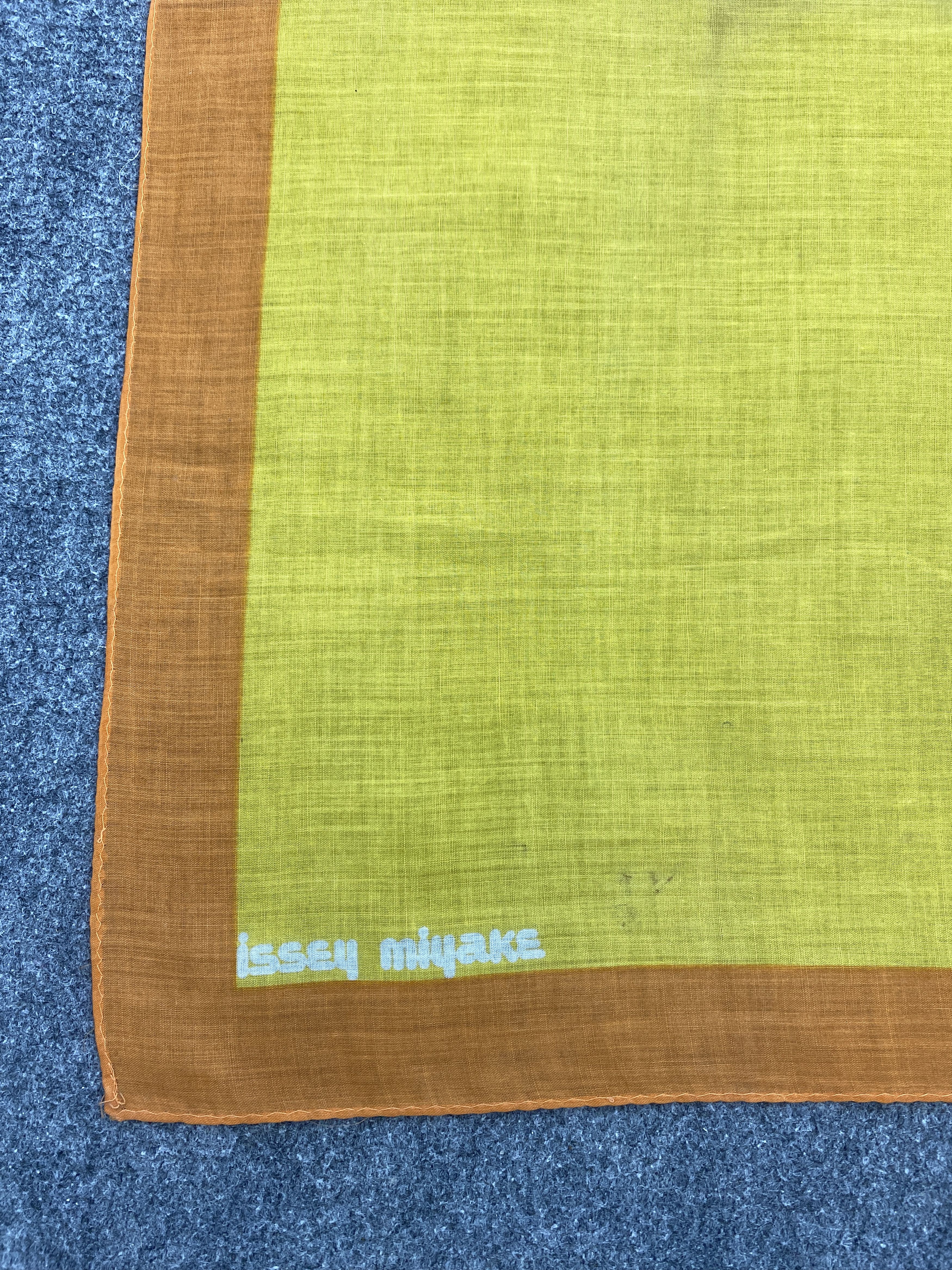 Issey Miyake Issey Miyake Silk Scarf / Foulards / Silk Shawl SN0029 Size ONE SIZE - 4 Thumbnail