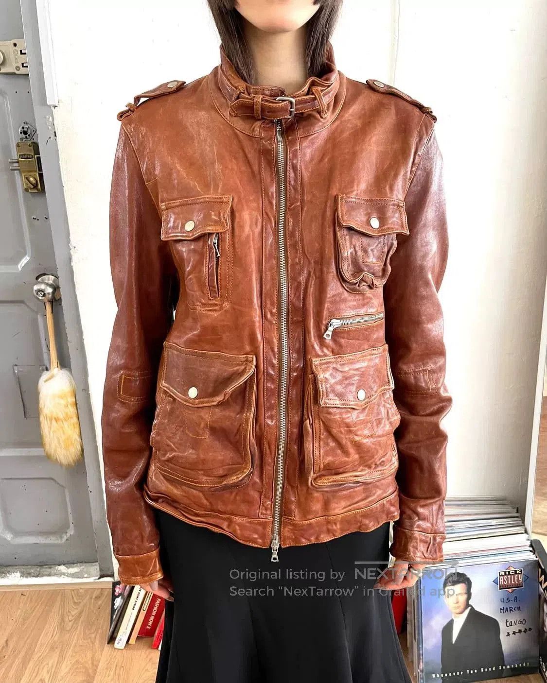 Neil Barrett Neil Barrett Bomber Leather Jacket. Size US M / EU 48-50 / 2 - 1 Thumbnail