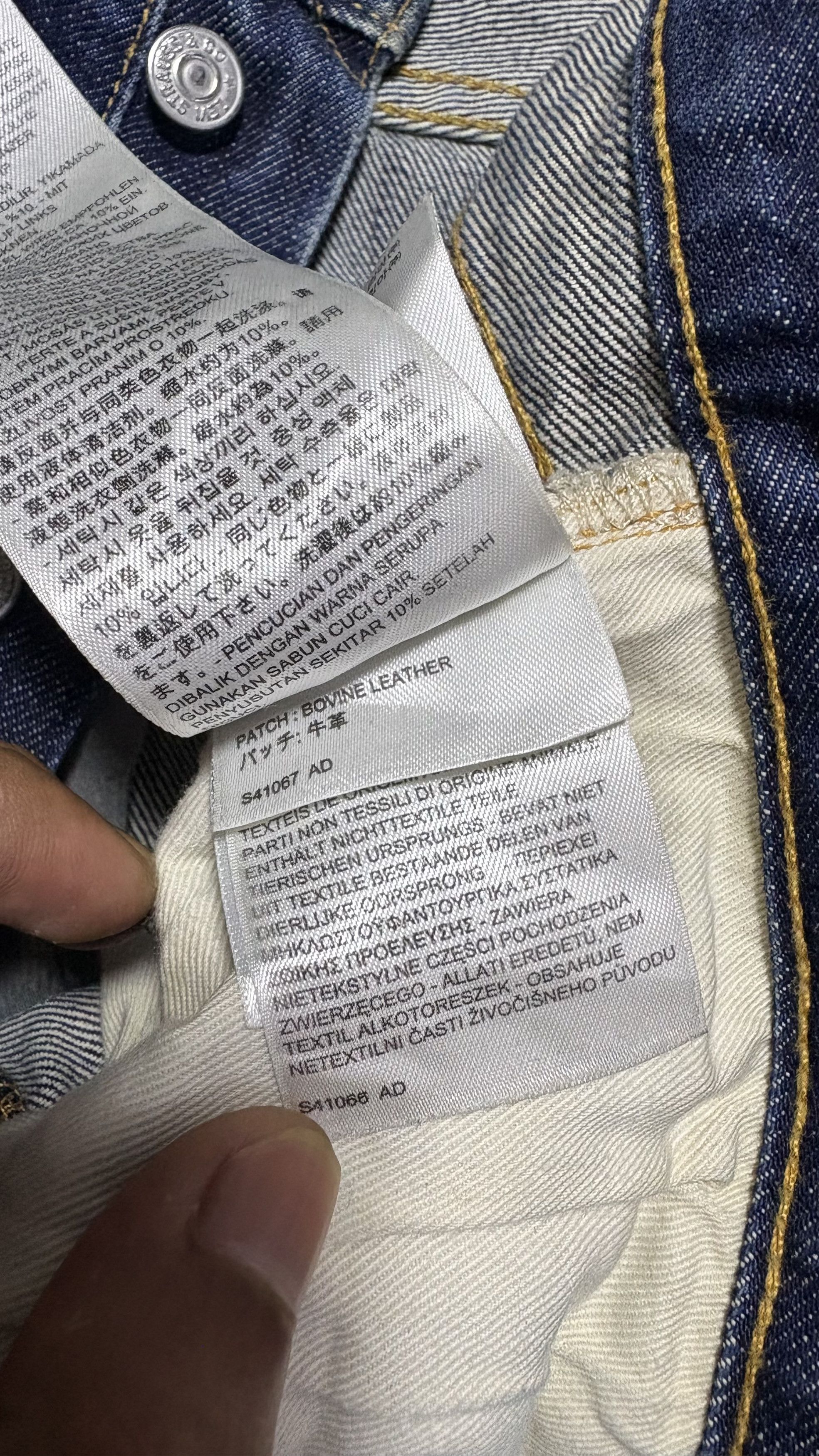 Levi's Vintage Clothing Vintage levis 501xx selvedge denim pants Size US 32 / EU 48 - 19 Thumbnail