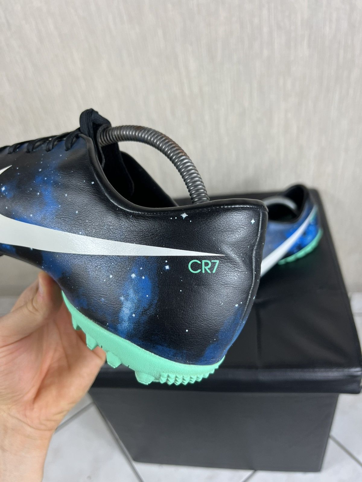 Nike Vintage Nike mercurial CR7 victory 4 galaxy soccer shoes y2k Size US 11.5 / EU 44-45 - 8 Thumbnail