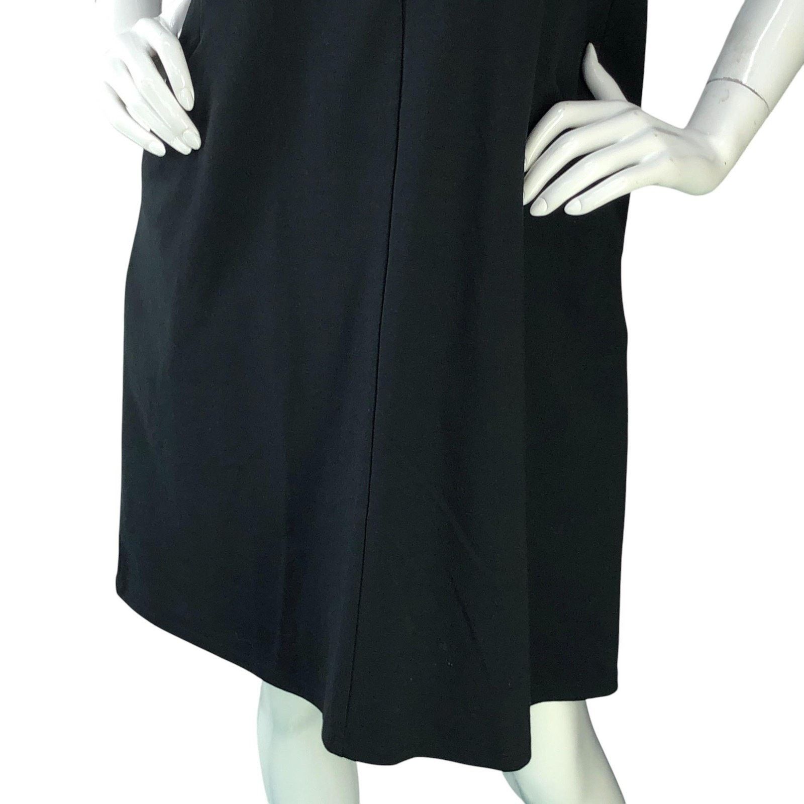 Eileen Fisher Eileen Fisher Dress XXS Sleeveless Sheath Knee Length Pocket Size XXS / US 00 / IT 34 - 4 Thumbnail