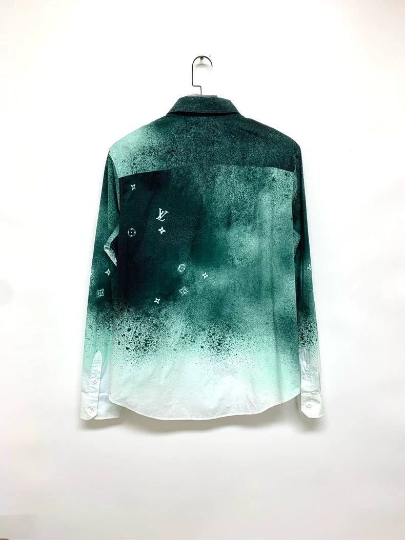 Louis Vuitton Louis Vuitton Splash Ink Rendering Shirt 2501-Nextarrow Size US XXL / EU 58 / 5 - 2 Thumbnail