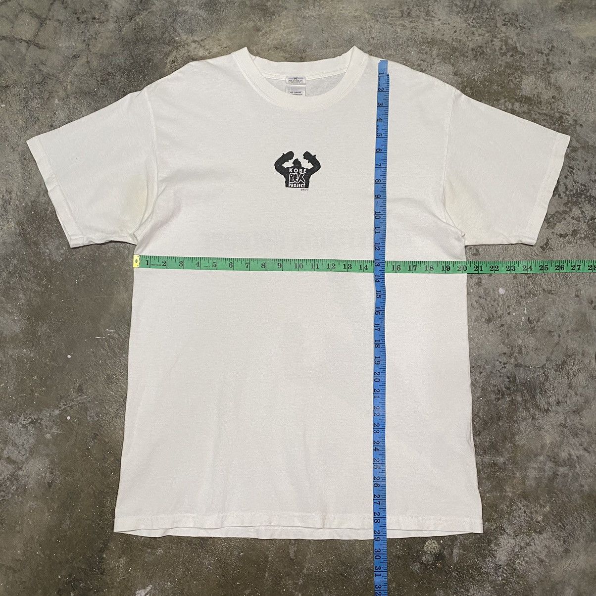 Anime × Vintage RARE! GO! TETSUJIN GO! KOBE PROJECT ROBOT ANIME TEE Size US L / EU 52-54 / 3 - 10 Thumbnail