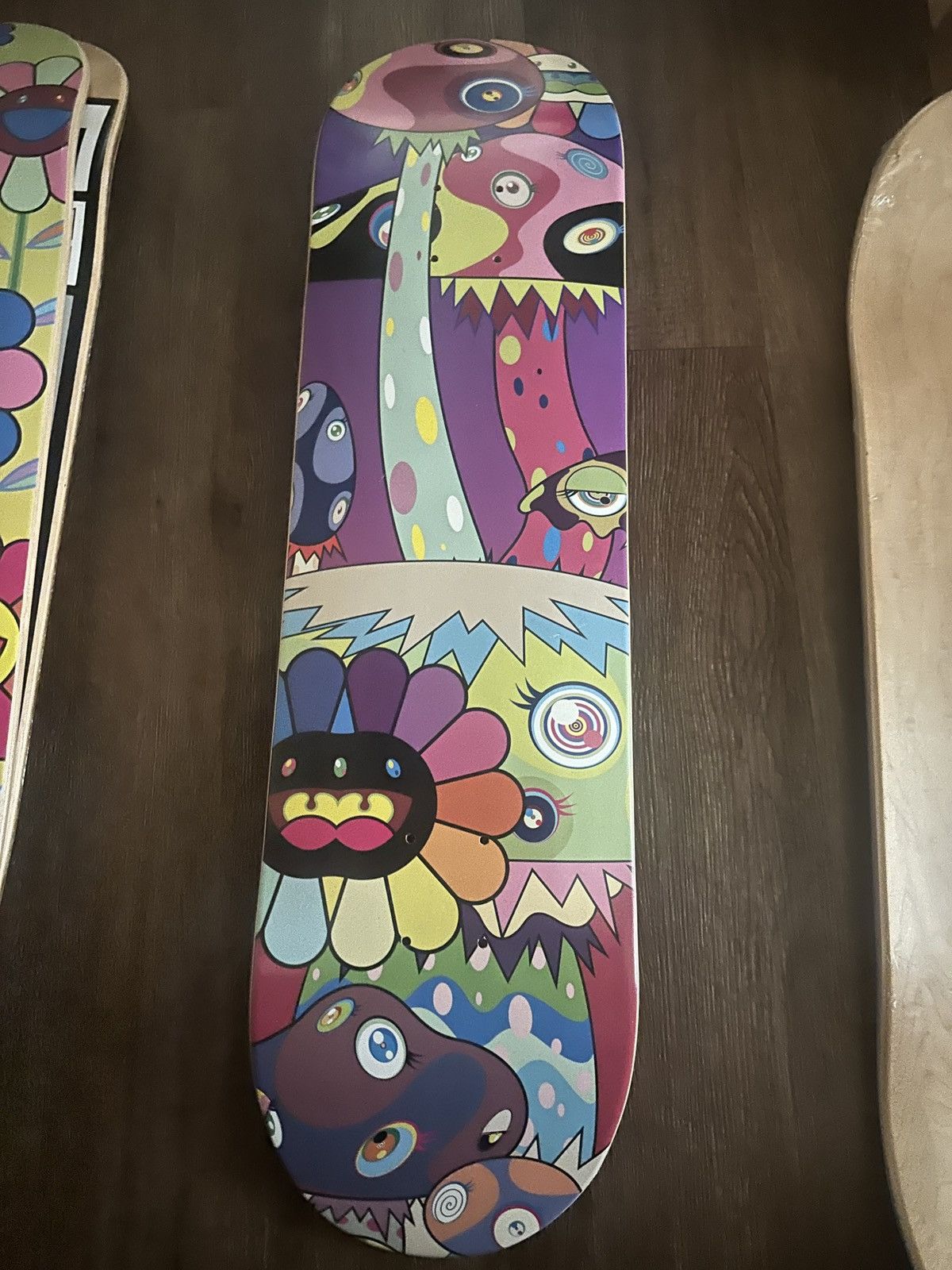 Takashi Murakami x ComplexCon Mutated Skateboard Deck Multicolor Size ONE SIZE - 1 Thumbnail