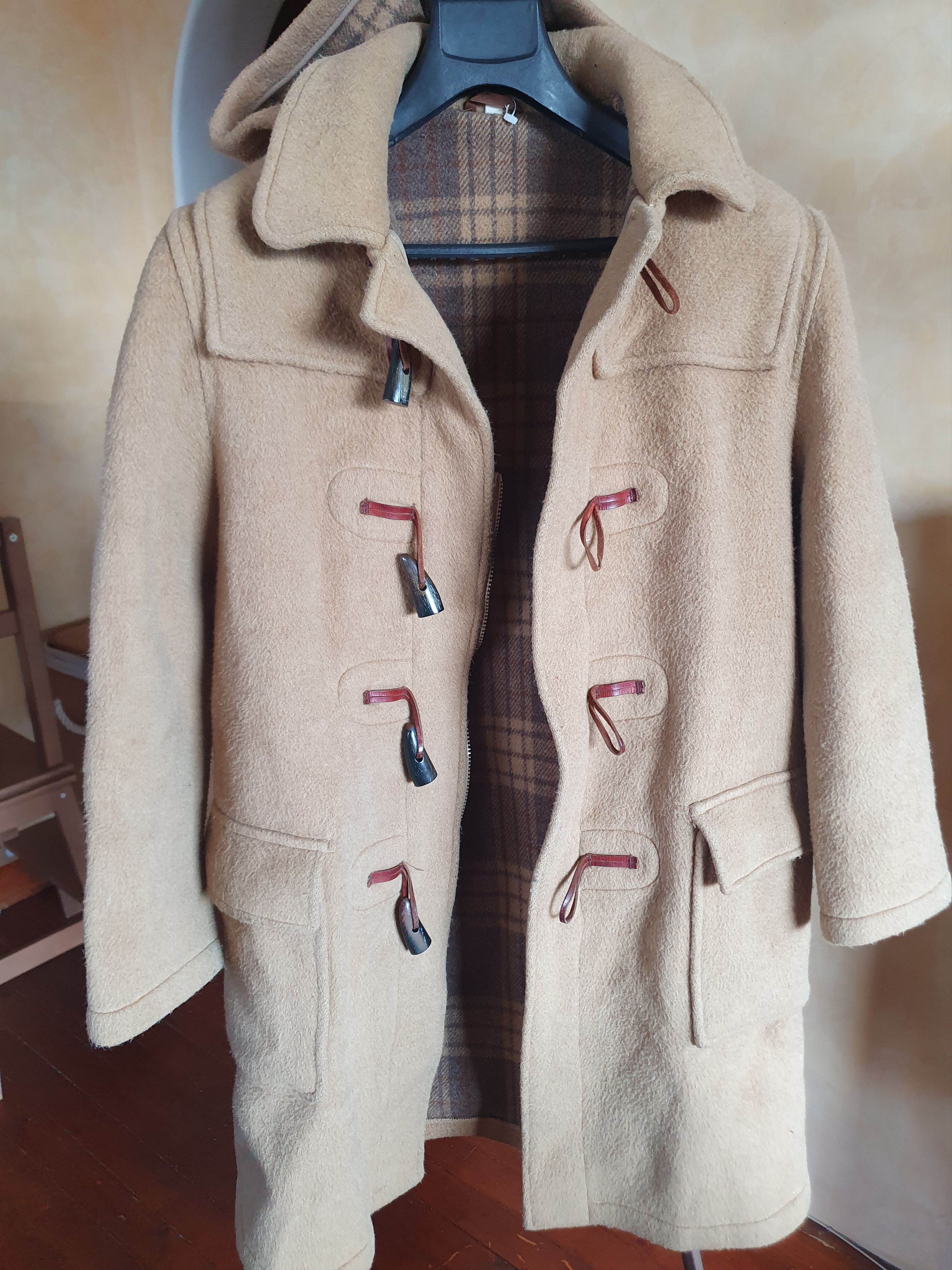 Brooks Brothers Brooks Brothers Wool Duffle Coat Made in England Horn Toggle Size US M / EU 48-50 / 2 - 11 Thumbnail