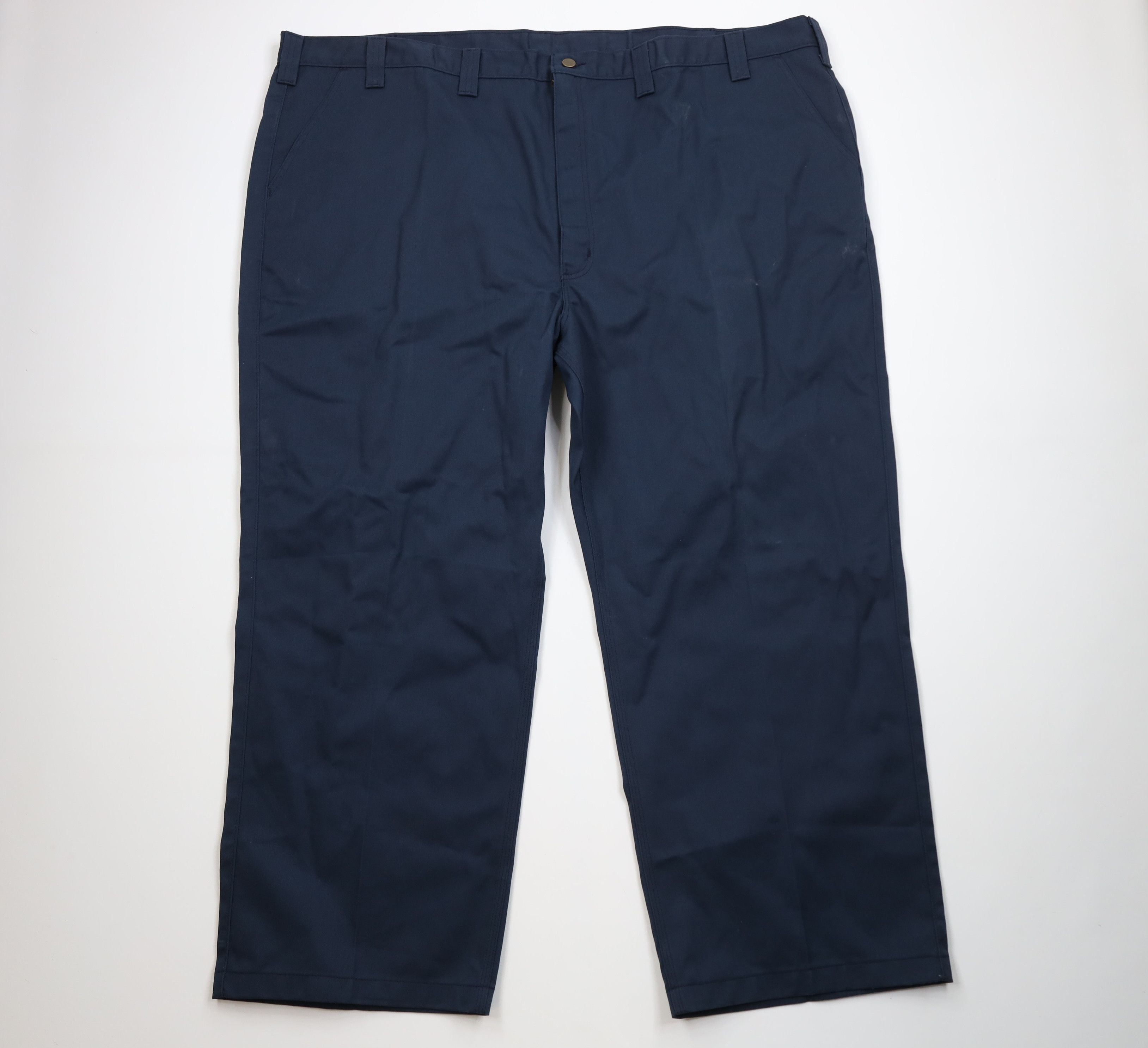Carhartt Deadstock Vintage Y2K Carhartt Fit Wide Leg Pants Navy Blue Size US 44 / EU 60 - 1 Thumbnail
