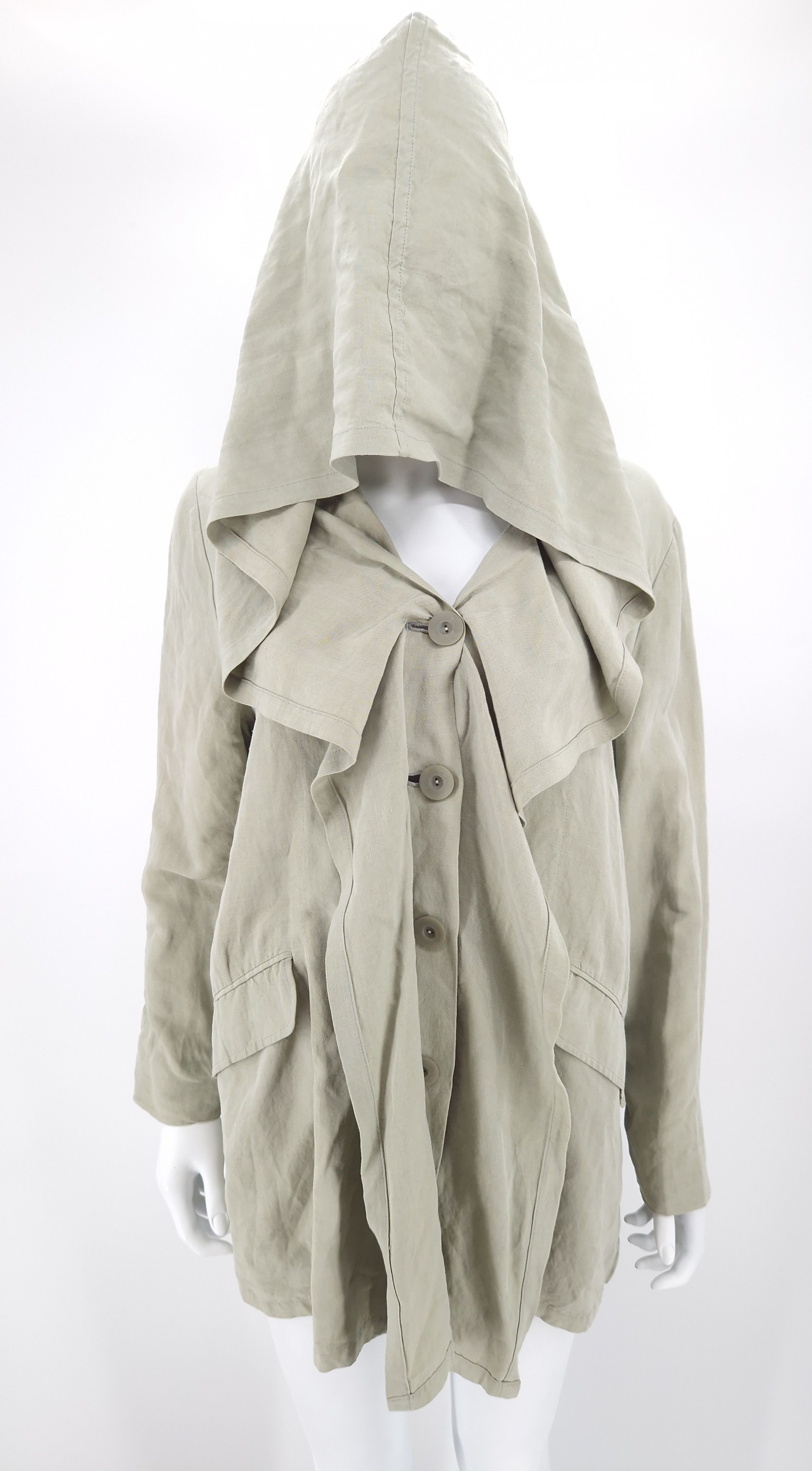 Dries Van Noten Early DVN 90s Hemp Jacket Size S / US 4 / IT 40 - 1 Thumbnail