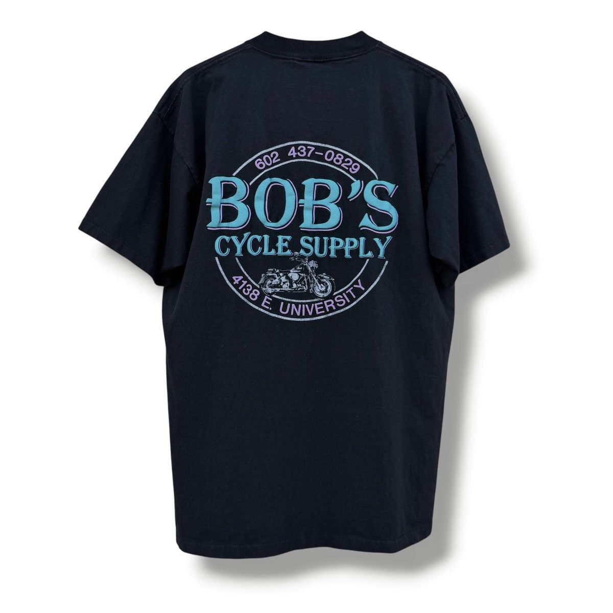 Other Vintage 90s Bob’s Motorcycle Supply T-Shirt Biker Arizona Size US XL / EU 56 / 4 - 2 Thumbnail