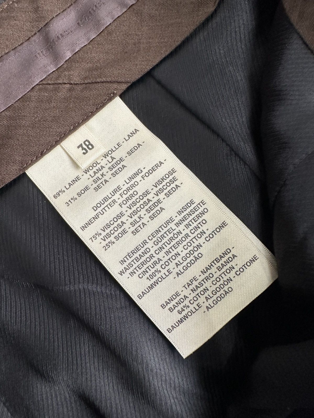 Hermes × Maison Margiela Hermes - Maison Margiela Archive - Cuffed Wool Pants Size 27" / US 4 / IT 40 - 15 Thumbnail