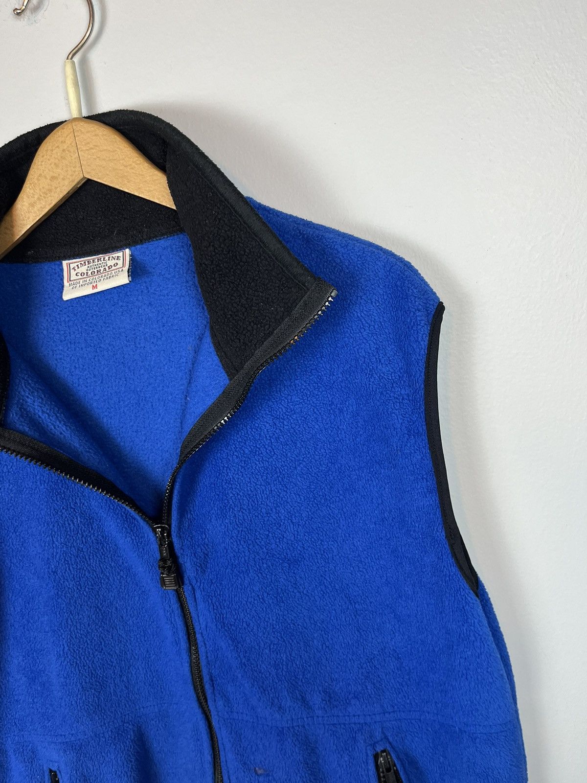 Japanese Brand Timberline Colorado Zip up Blue Fleece Vest Size US M / EU 48-50 / 2 - 11 Thumbnail