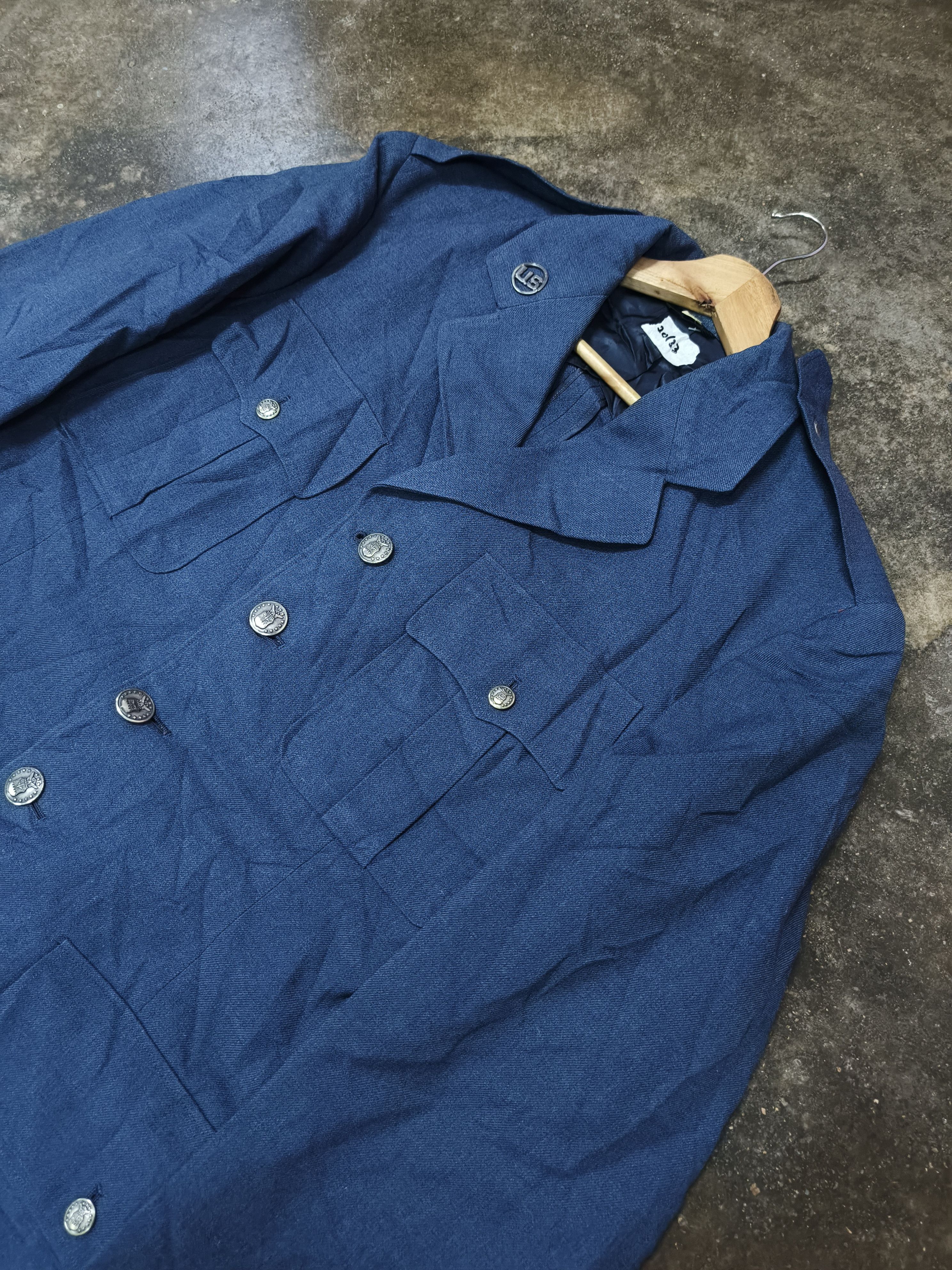 Vintage Vintage 1961 US Air Force Coat Officer Dress Jacket USAF Size US S / EU 44-46 / 1 - 3 Thumbnail