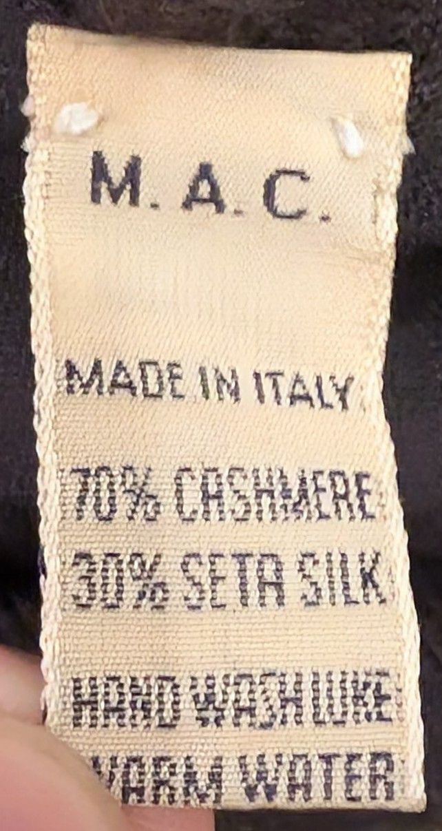 Malo Malo Cashmere Silk Sweater Men's Size IT54 Made in Italy Size US XL / EU 56 / 4 - 4 Thumbnail