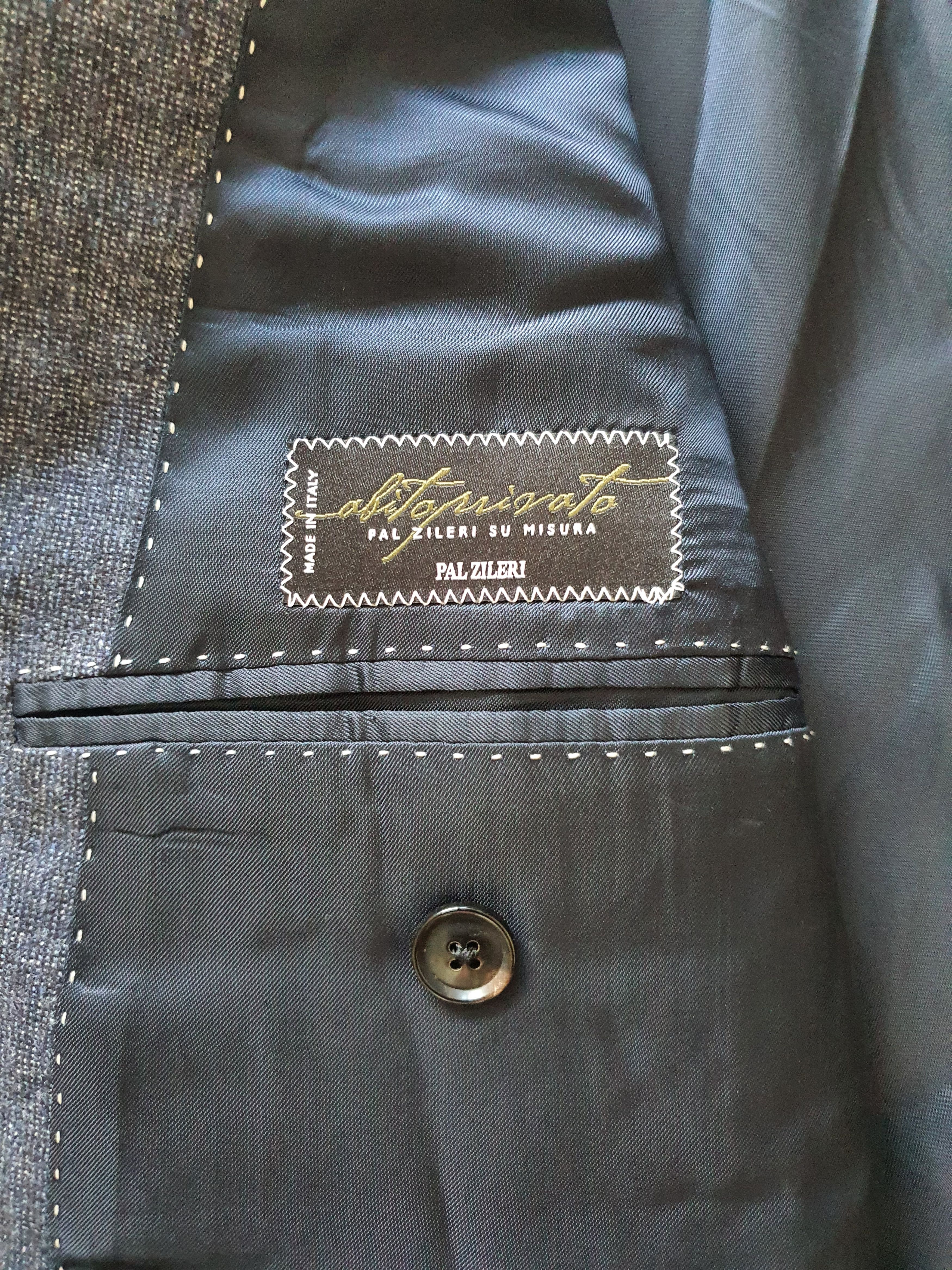 Handmade × Pal Zileri SU MISURA (MTM) - Blazer Sports Coat Suit Jacket Size 50R - 6 Thumbnail