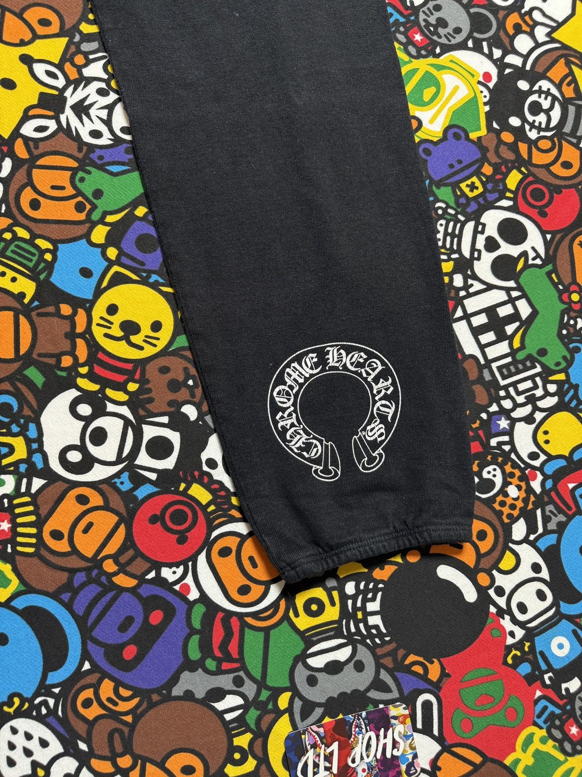 Chrome Hearts Chrome Hearts Black T Bar Logo Sweatpants Size US 30 / EU 46 - 7 Thumbnail