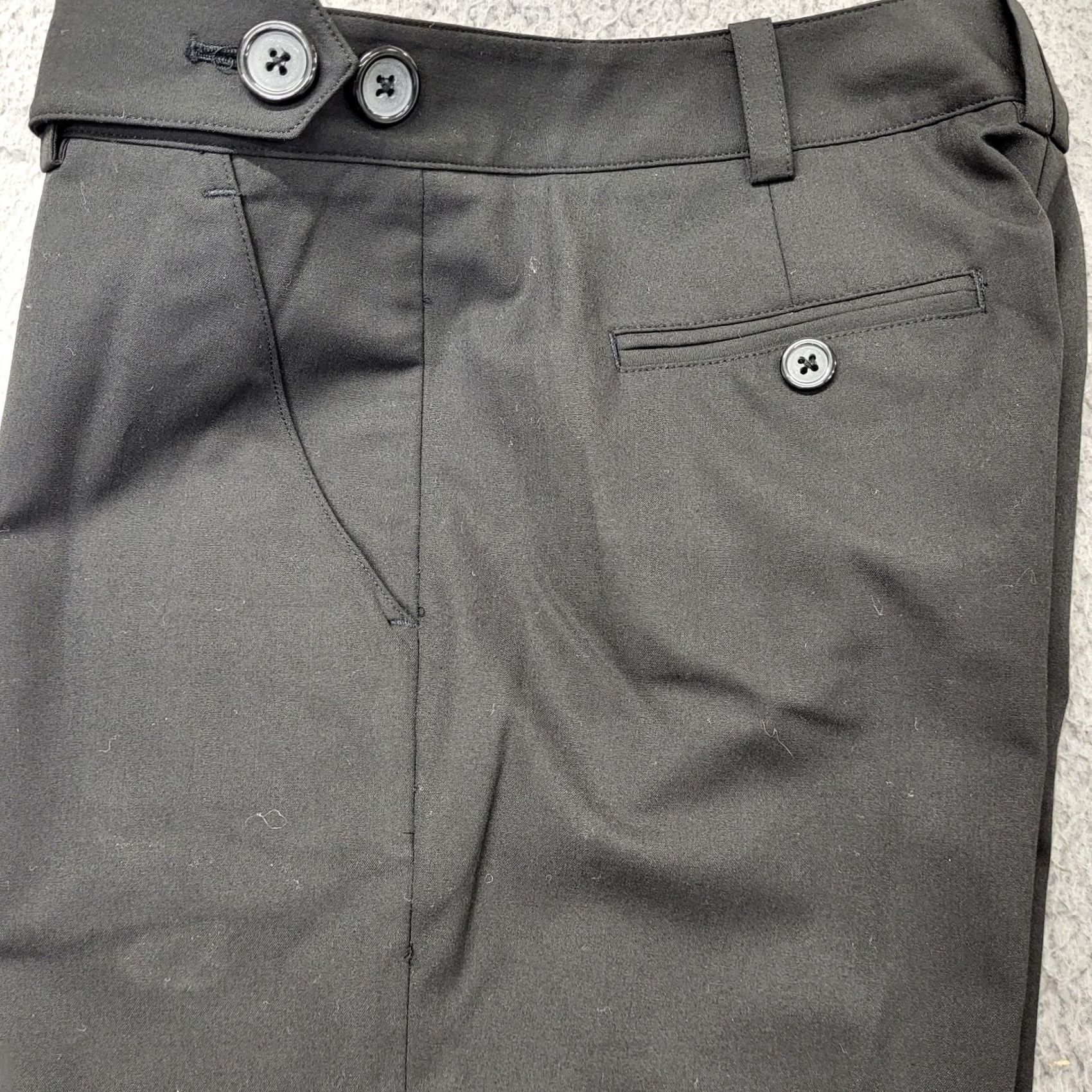 Robert Rodriguez Robert Rodriguez Capris Womens Size 0 Pants Trouser Black Lace Split Legs Preppy Capris Women's Pants Tapered Leg Black Lace Split Front Flat Front Size 25" / US 0 / IT 36 - 6 Thumbnail