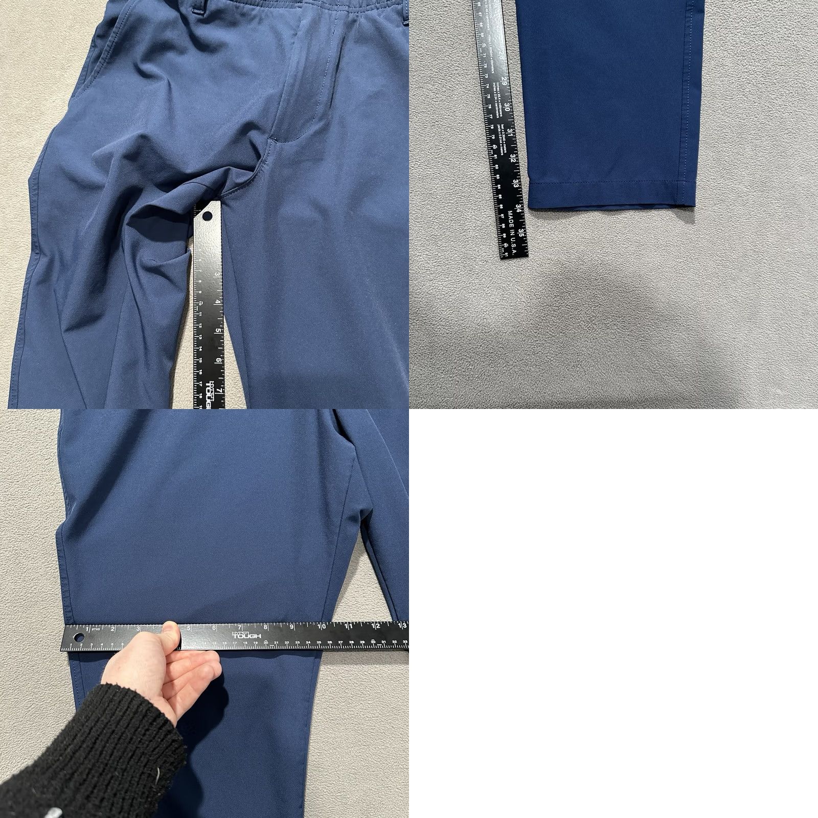 Under Armour Under Armour Golf Pants Mens 34x34 Blue Stretch Khakis Regular Inseam 34 EUC Size US 34 / EU 50 - 9 Thumbnail