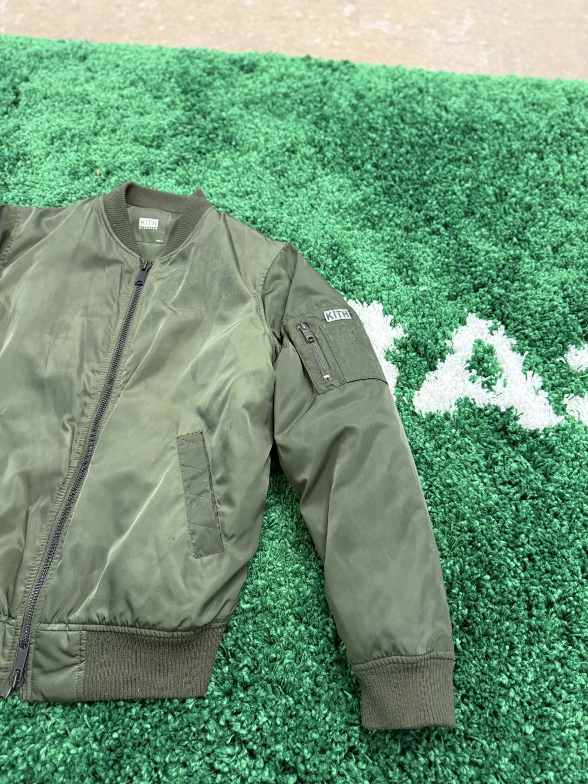 Kith Kith MA1 Forest Green Bomber Jacket Sz. Small Size US S / EU 44-46 / 1 - 3 Thumbnail